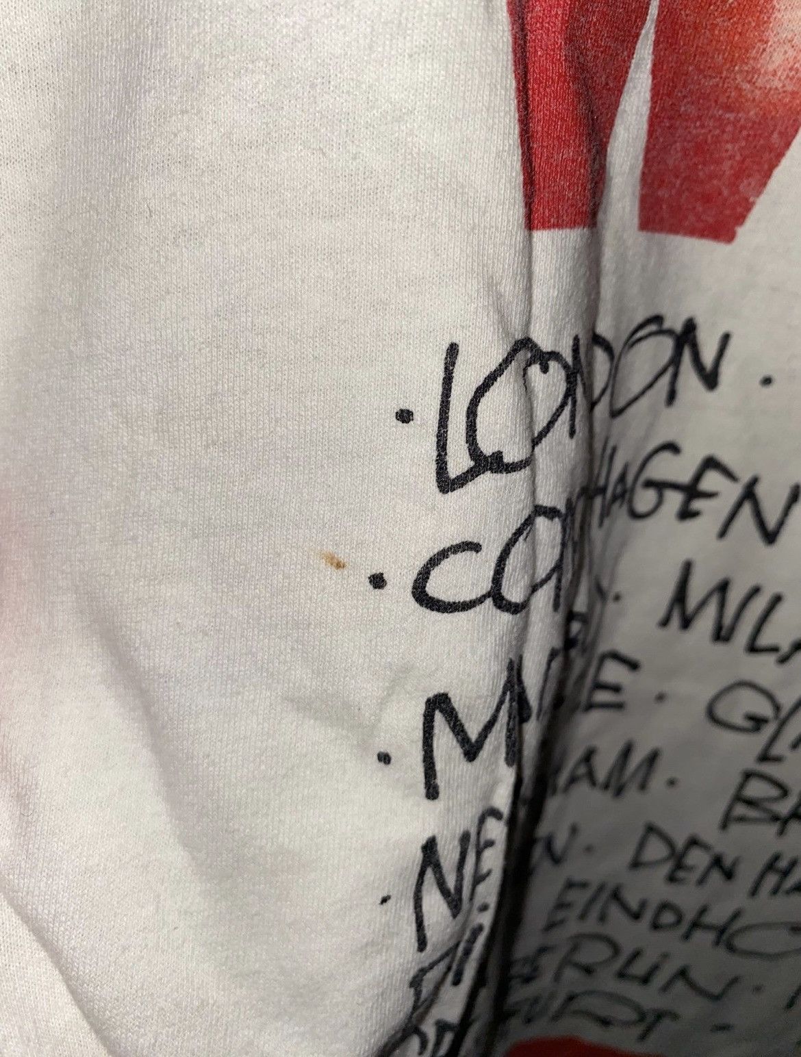 Hanes × Vintage RARE Original Vintage Pearl Jam World Jam 1991 1992 Ten Tour Size US XL / EU 56 / 4 - 2 Thumbnail