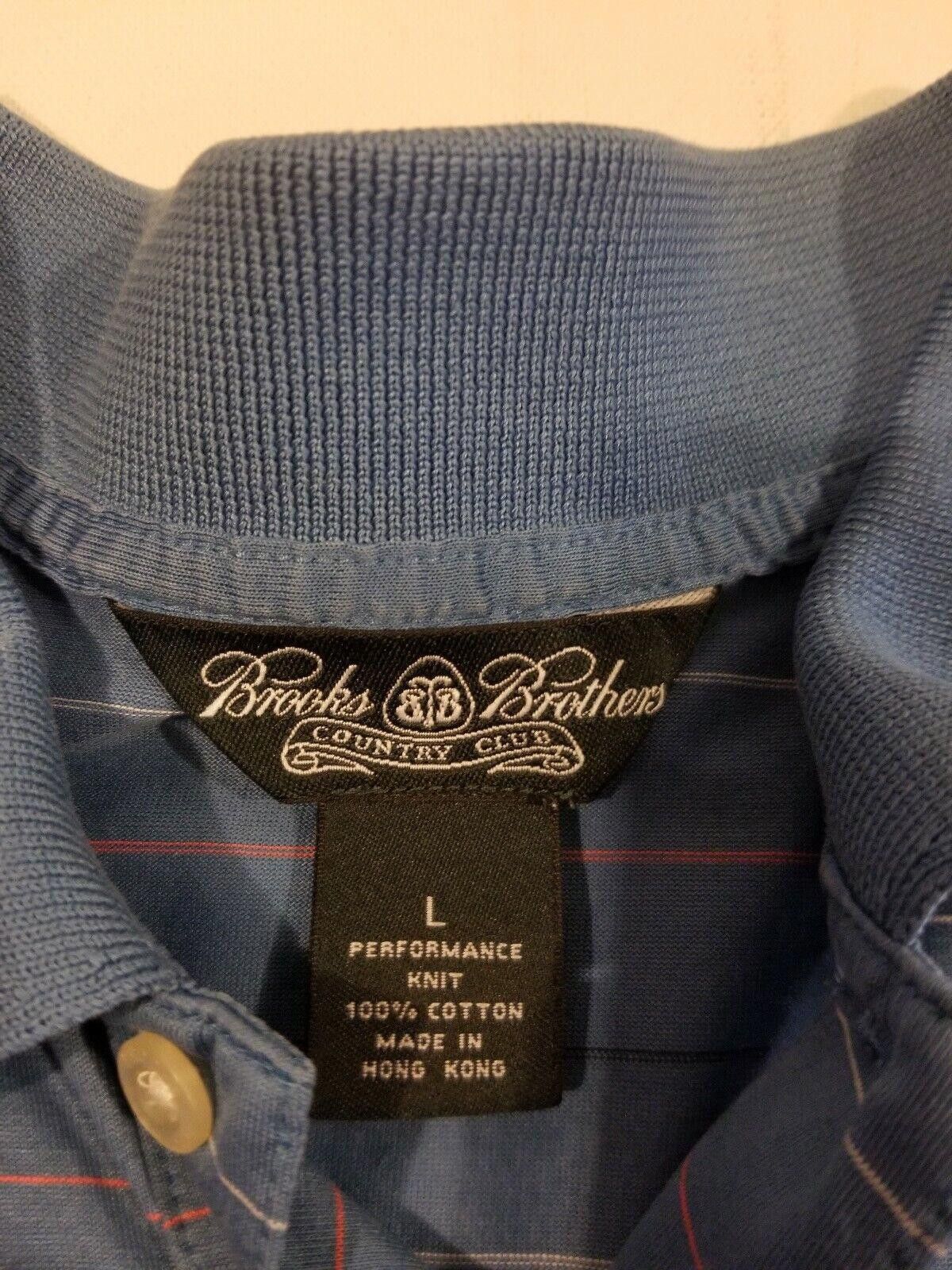 Brooks Brothers Vintage Brooks Brothers Country Club Performance Golf Polo Size US L / EU 52-54 / 3 - 9 Thumbnail