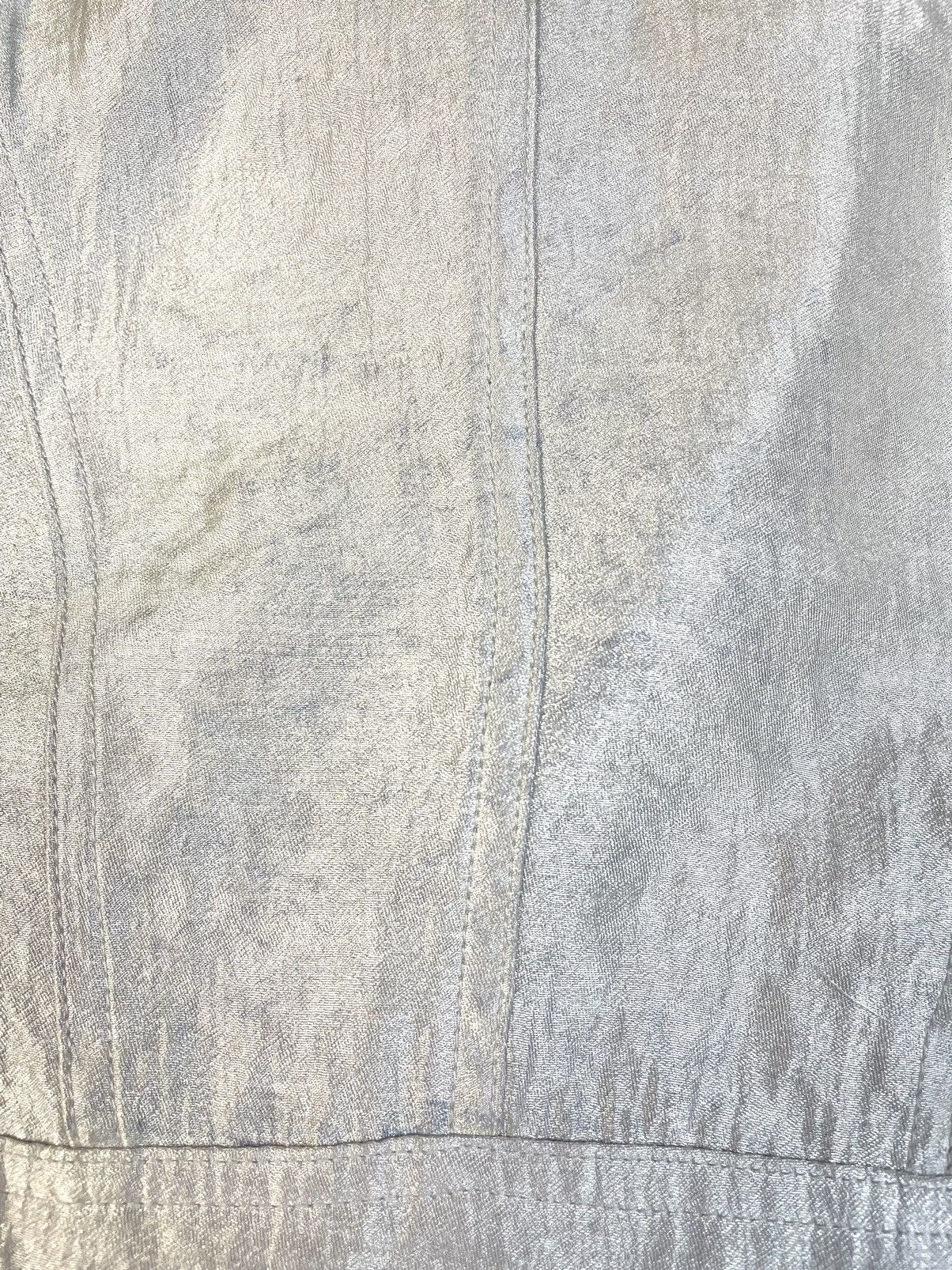 Japanese Brand 2000s Egoist Futurist Cyberpunk Silver Jacket Size M / US 6-8 / IT 42-44 - 8 Thumbnail