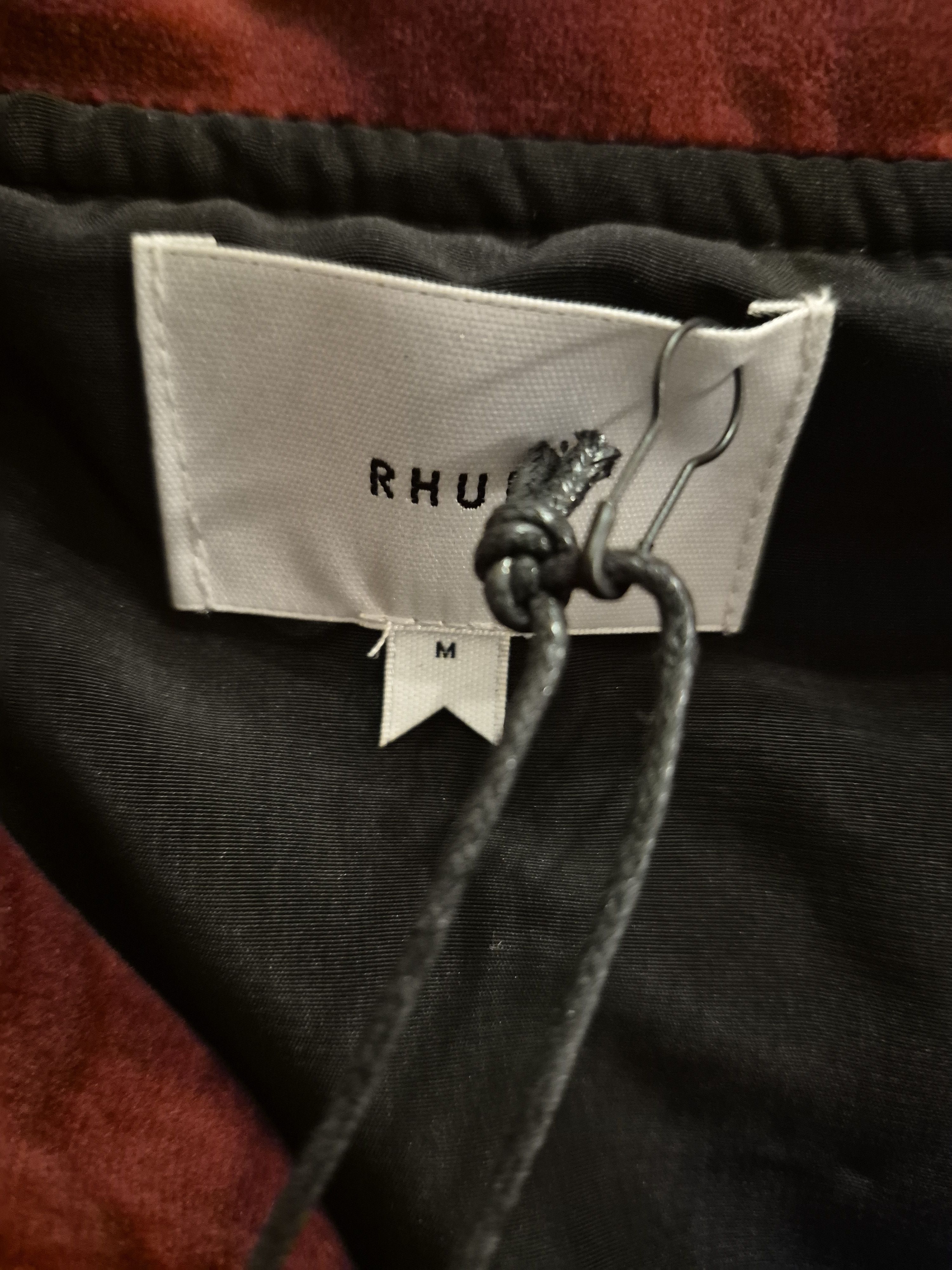 Rhude Rhude Maroon Velvet Jacket Size Medium Size US M / EU 48-50 / 2 - 6 Thumbnail