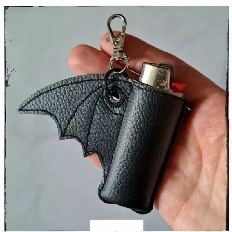 Other PU Leather Holder Keychain Punk Style Size ONE SIZE - 3 Thumbnail