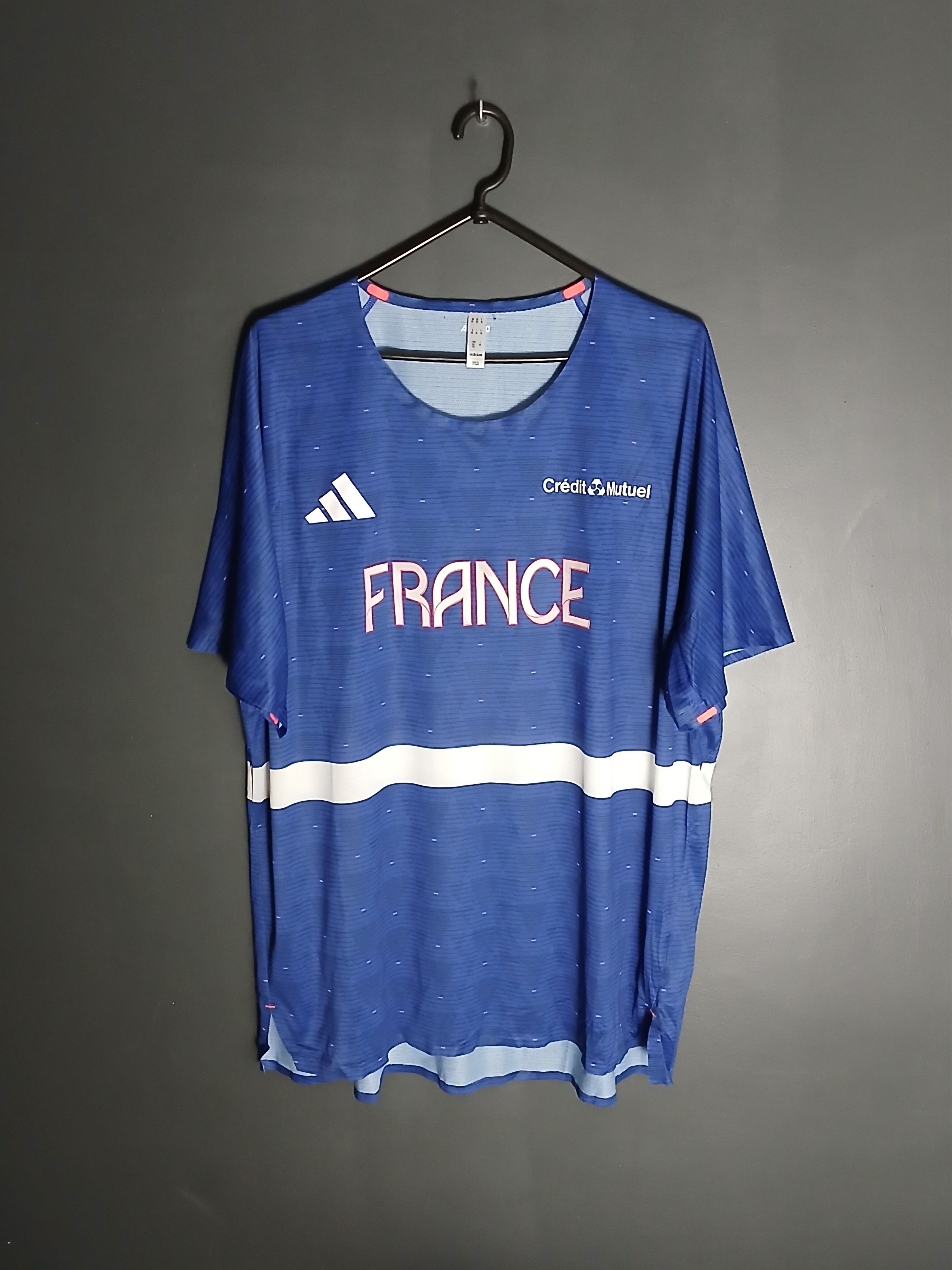 Adidas Adidas France Training T-Shirt Size US XXL / EU 58 / 5 - 1 Thumbnail