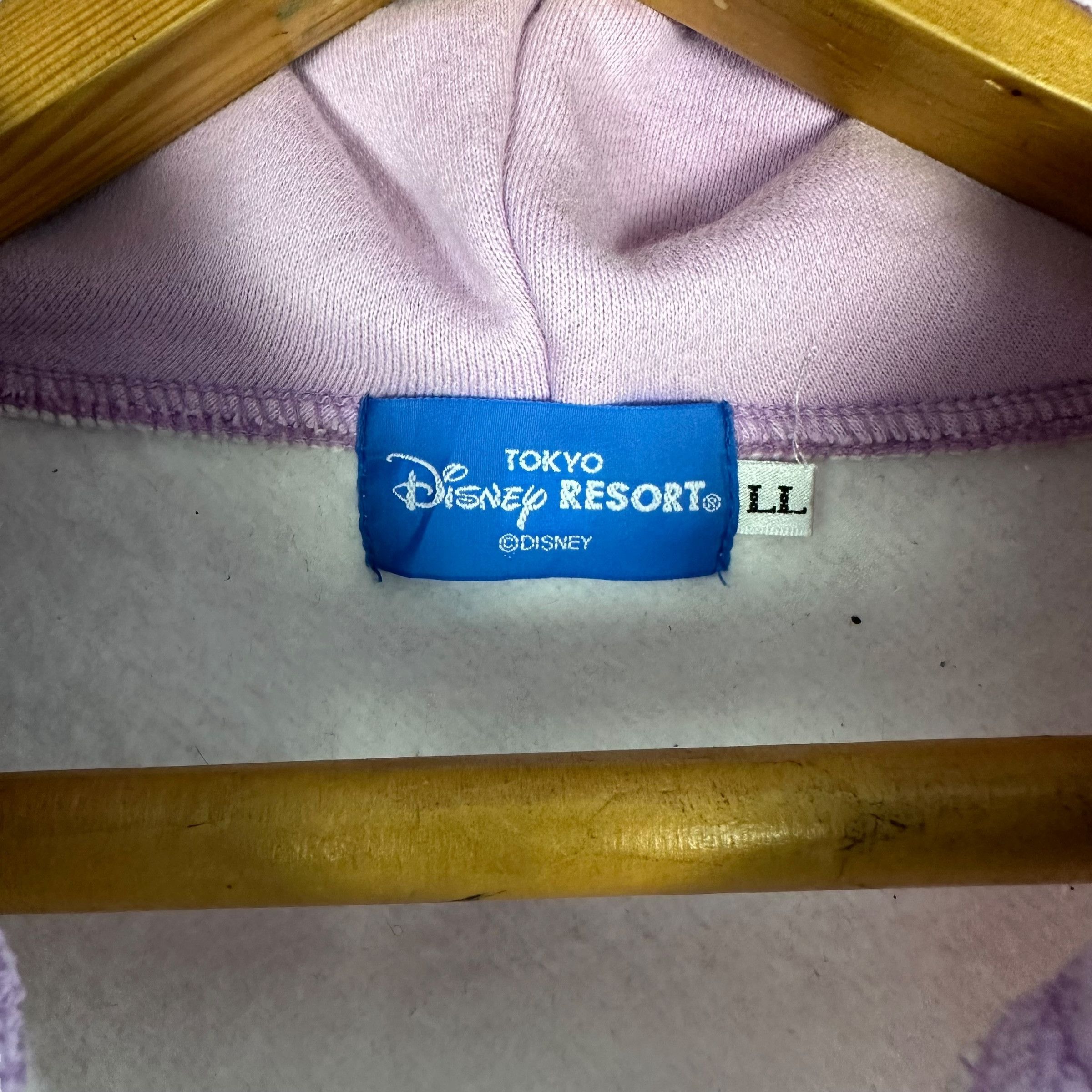 Cartoon Network DISNEY DAISY DUCK OVERPRINT ZIPPER HOODIES #9149-62 Size L / US 10 / IT 46 - 9 Thumbnail