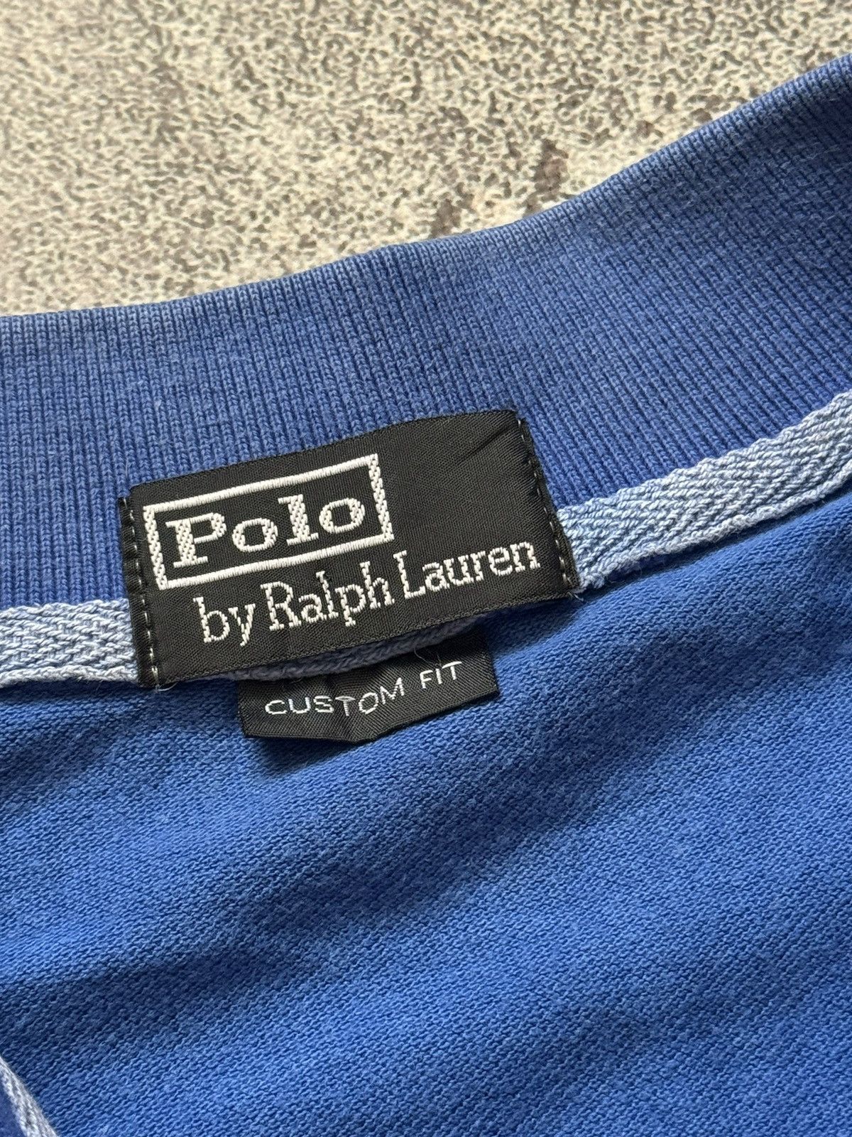 Polo Ralph Lauren × Vintage Polo Ralph Lauren XS blue polo tee T-shirt rugby Size US S / EU 44-46 / 1 - 8 Thumbnail
