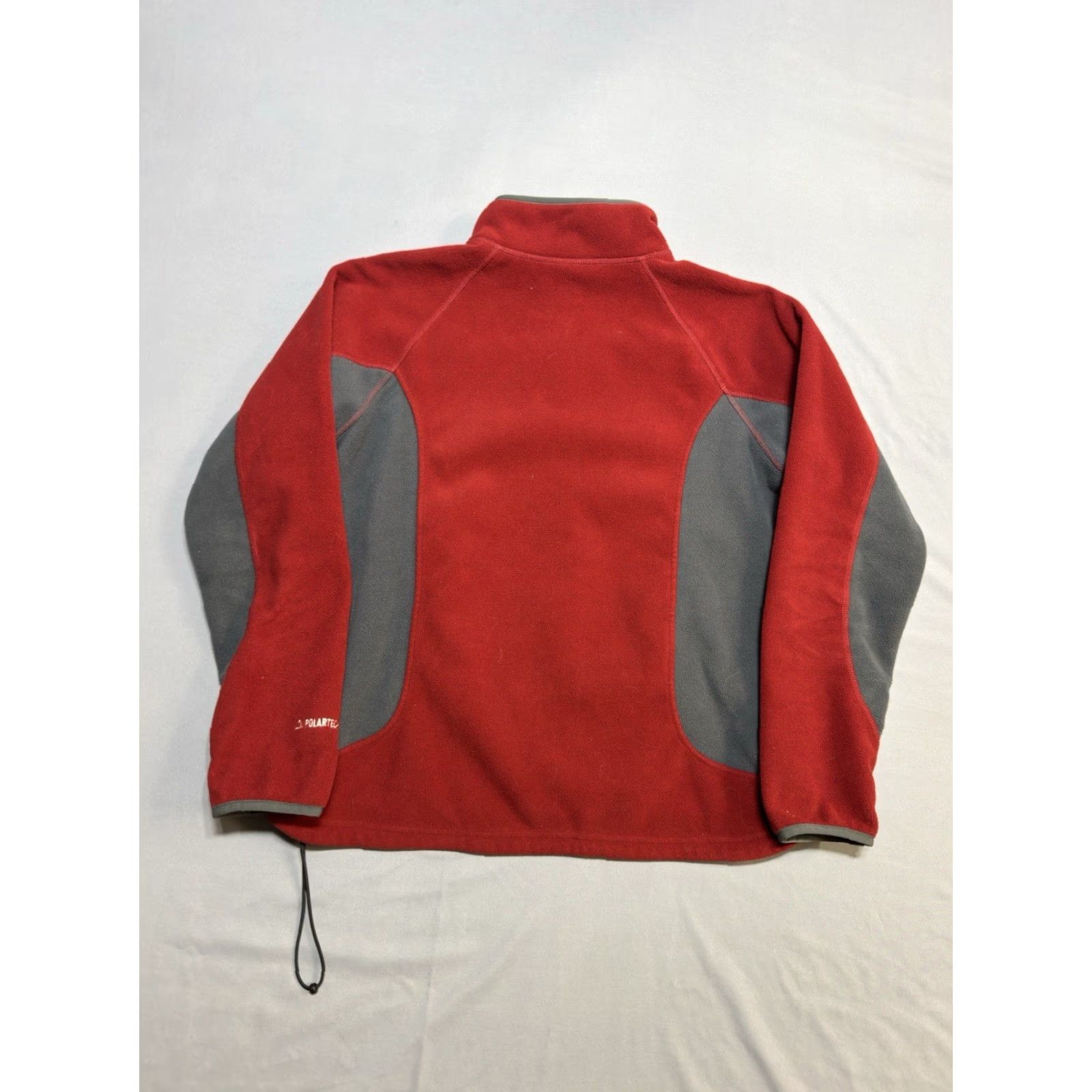 Vintage LL bean Polartec Fleece Jacket Heavyweight Wind Resistant Red Women's L Jacket Size L / US 10 / IT 46 - 2 Thumbnail