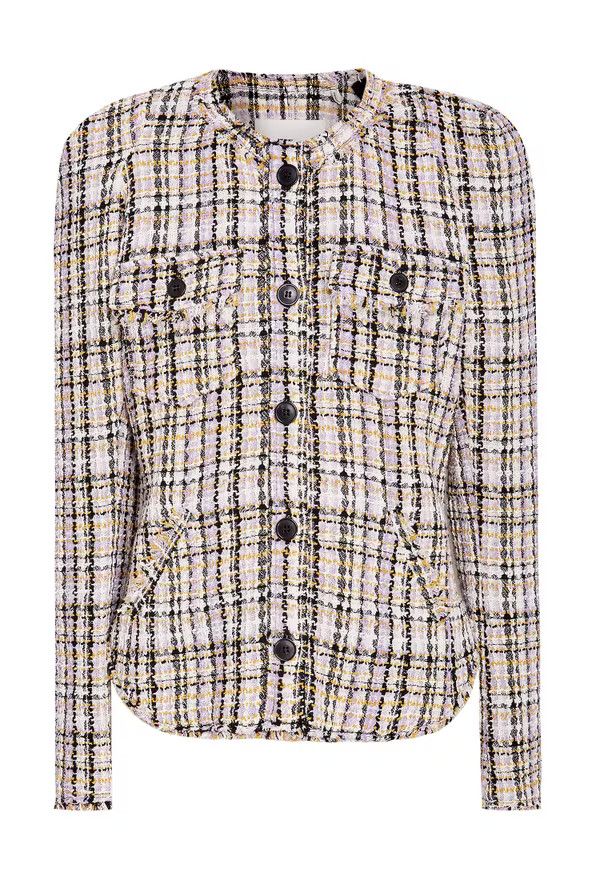 Isabel Marant Etoile Isabel MARANT ETOILE Plaid Tweed Nelly Blazer Jacket Size M / US 6-8 / IT 42-44 - 1 Thumbnail