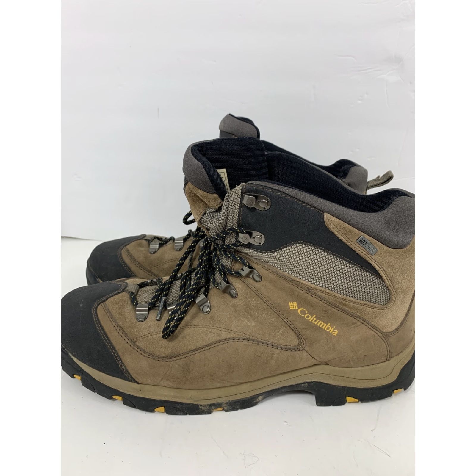 Vintage Columbia Frontier Peak GTX Brown Mid Top Hiking Boots BM3010-255 Men Sz 14 Boots Brown Hiking Men 14 Size US L / EU 52-54 / 3 - 3 Thumbnail