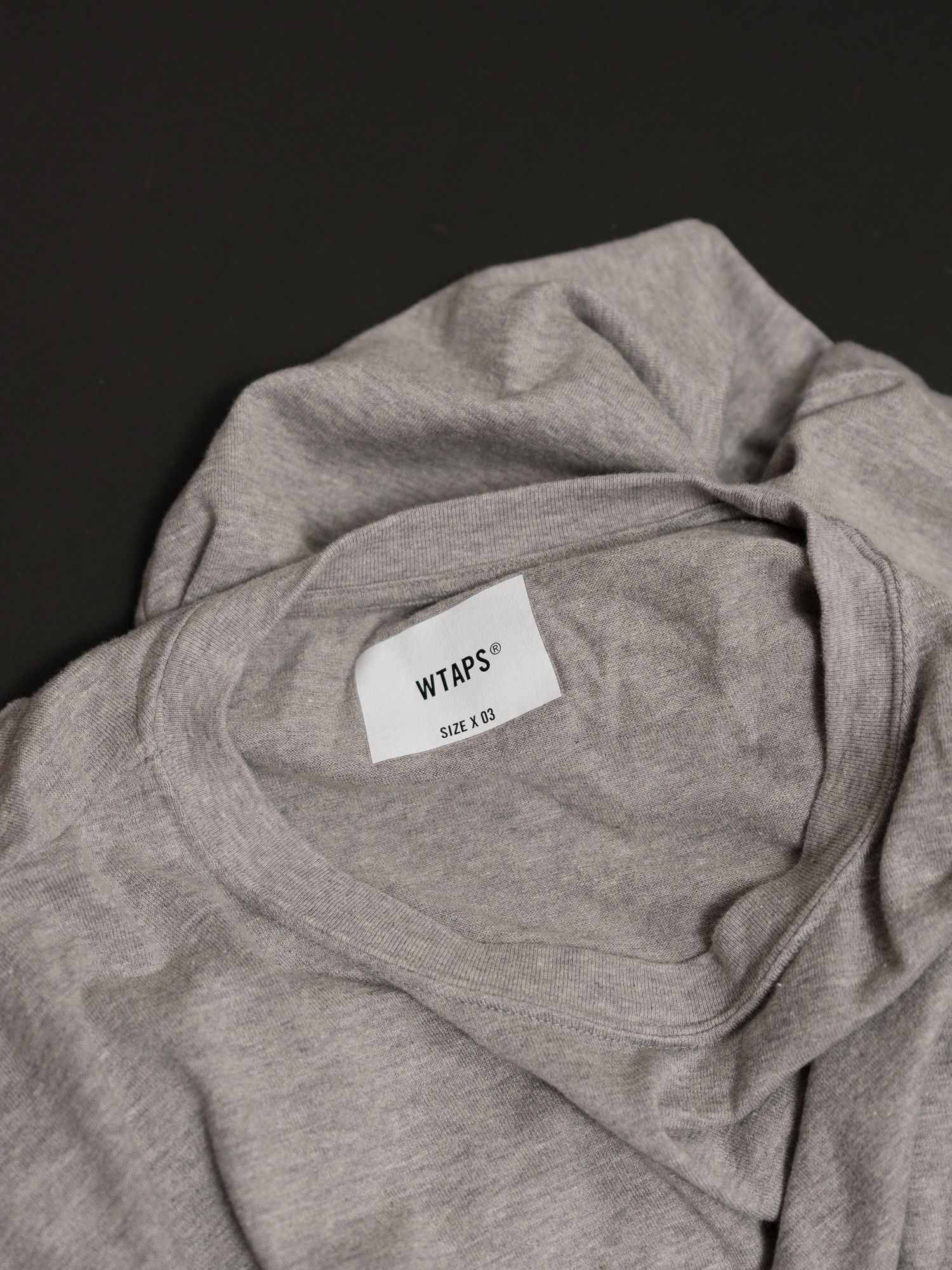 Wtaps Wtaps All 04 Gray Tee Size US L / EU 52-54 / 3 - 4 Thumbnail
