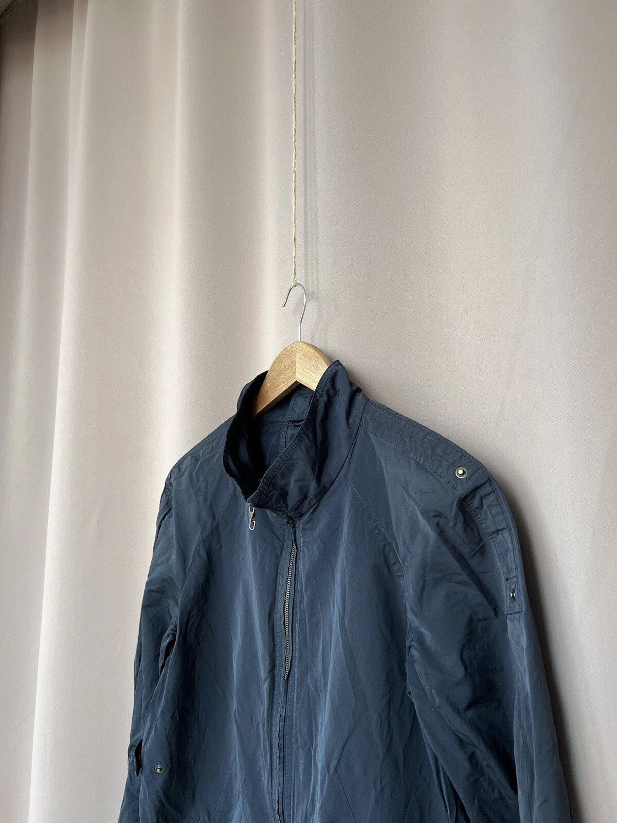 Brunello Cucinelli Brunello Cucinelli Jacket Womens Size 42 or M Navy Full Zip Size M / US 6-8 / IT 42-44 - 4 Thumbnail