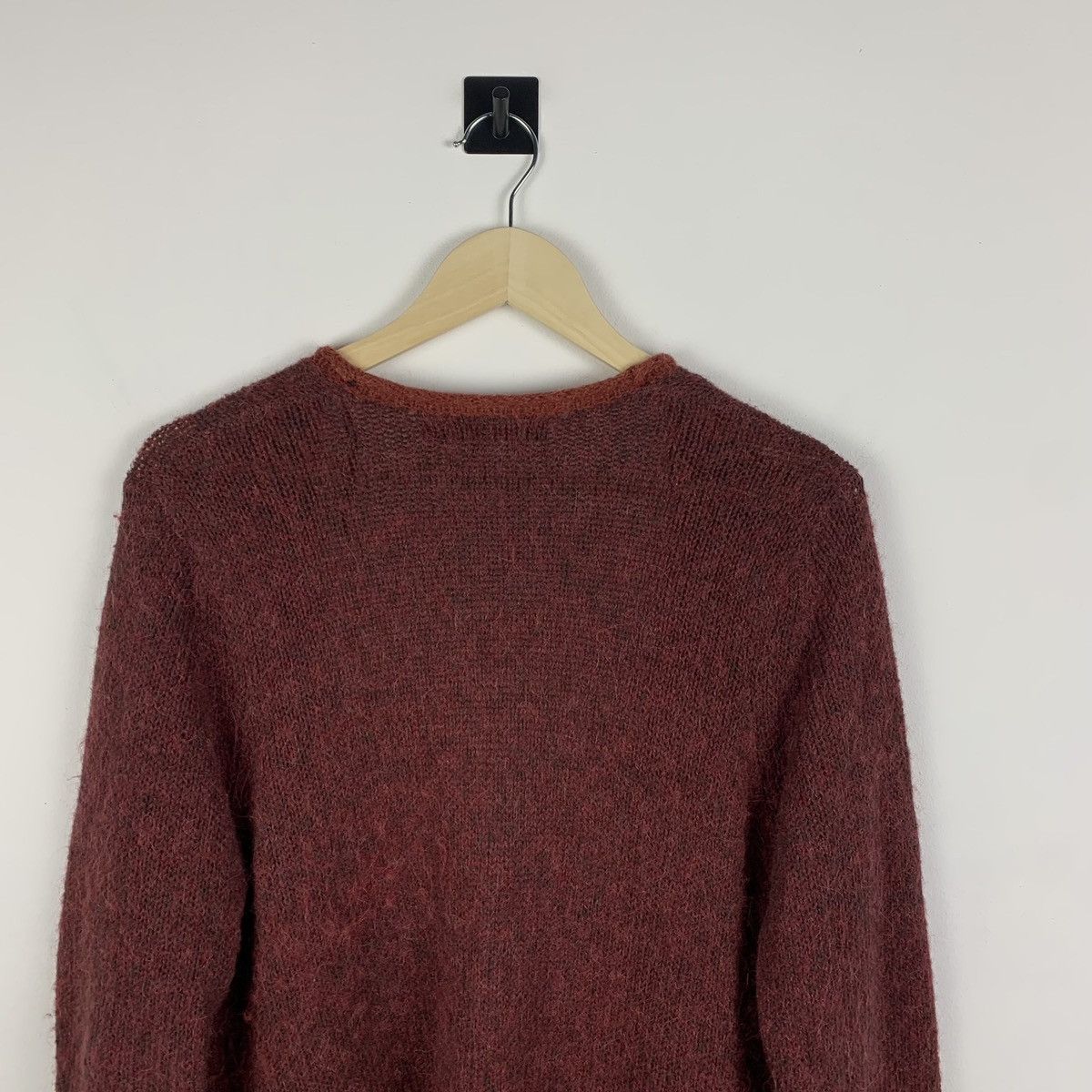 Gudrun Sjoden Gudrun Sjoden Knit Wool Open Cardigan Red Size M Size M / US 6-8 / IT 42-44 - 11 Thumbnail