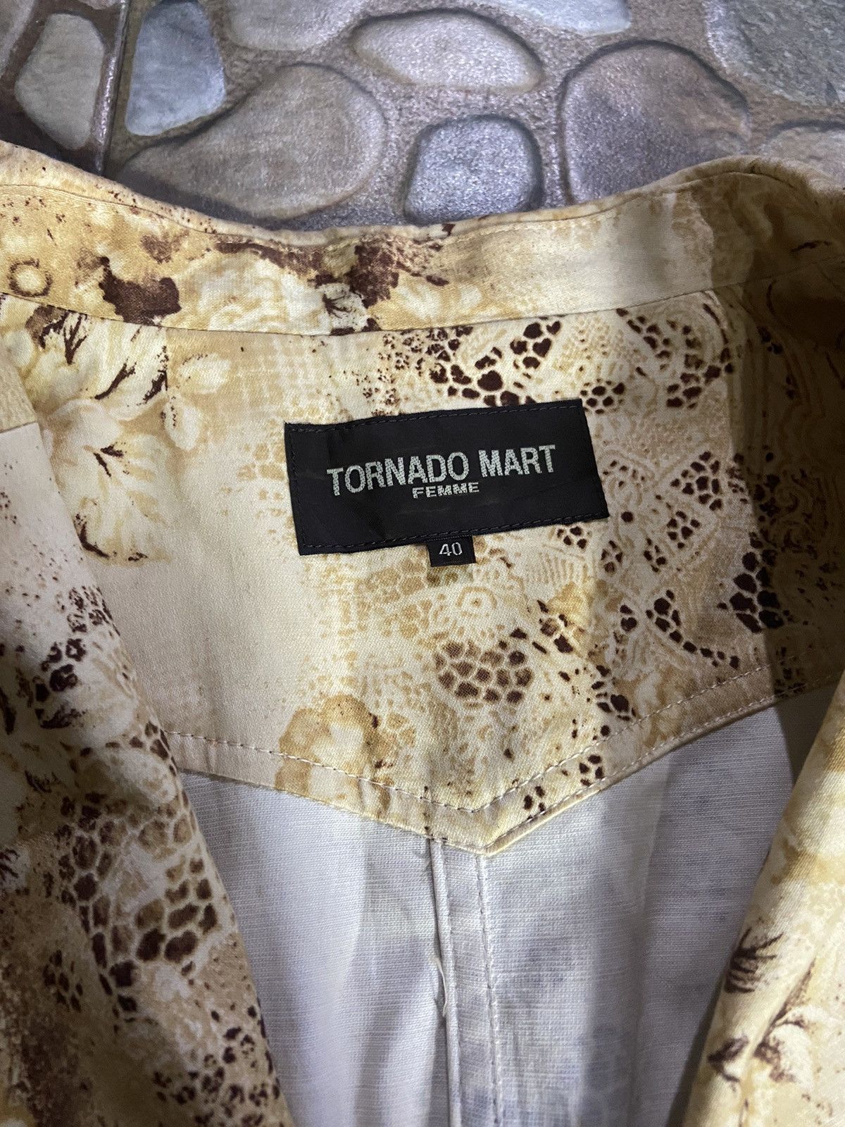Tornado Mart × Vintage VTG TORNADOMART WOMEN BLAZER Size S / US 4 / IT 40 - 8 Thumbnail