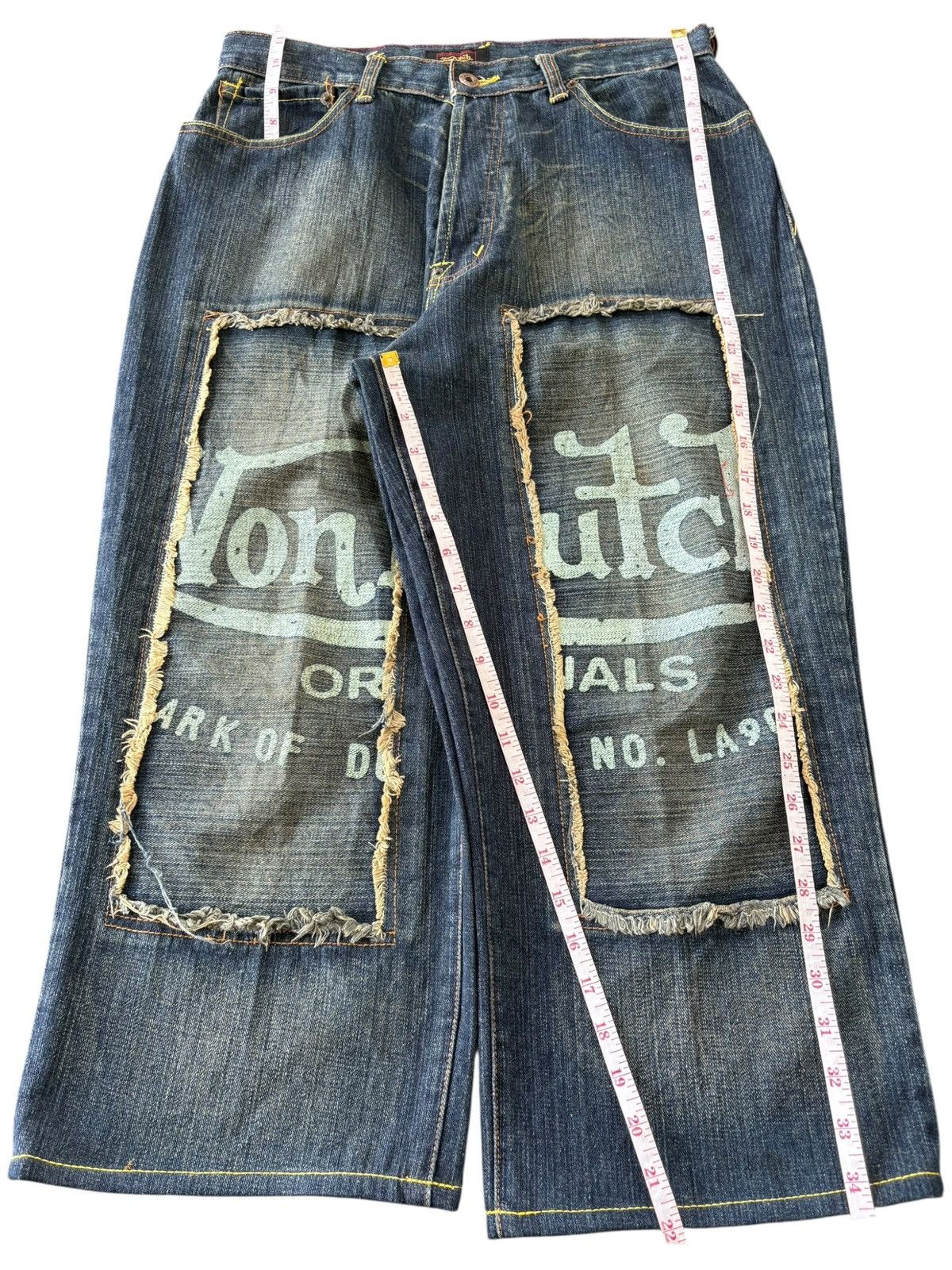 Von Dutch Vintage American Von Dutch Patches Baggy Jeans Size US 32 / EU 48 - 11 Thumbnail
