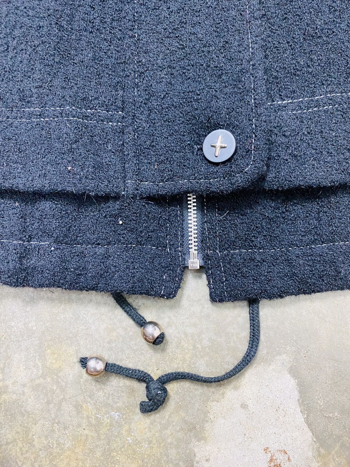 Other A10 Rare - Barra de Labios Hoodie Wool Jacket Size L / US 10 / IT 46 - 10 Thumbnail