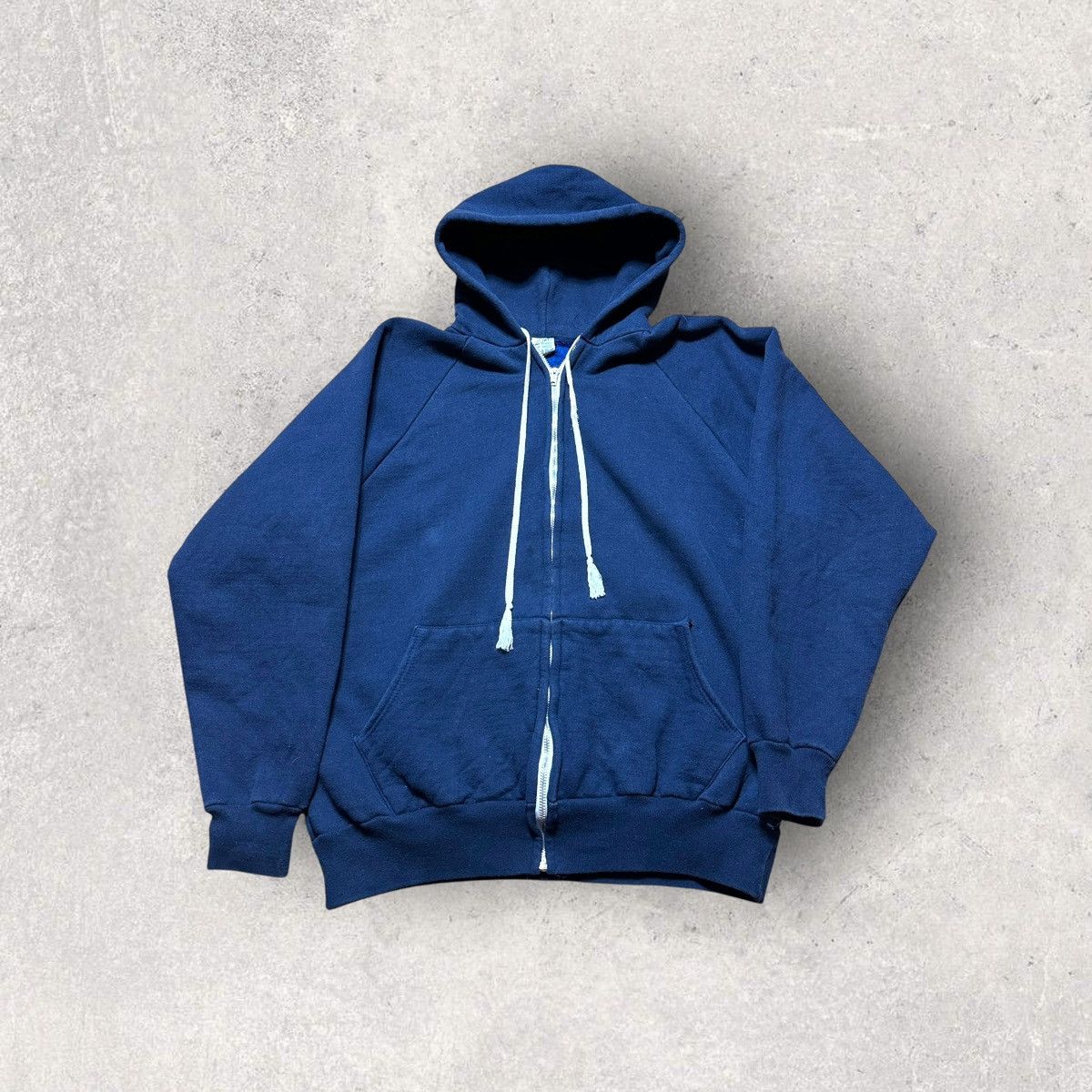 Vintage Vintage 1970’s zip up hoodie Size US XL / EU 56 / 4 - 1 Thumbnail