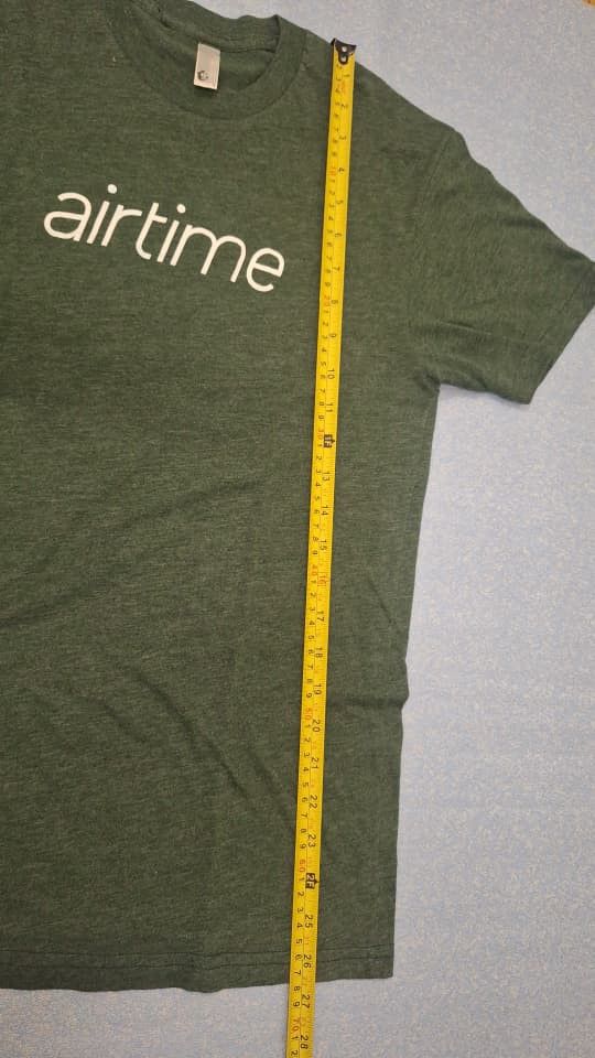 American Apparel K3-010 army green RARE airtime T-Shirt s Size US S / EU 44-46 / 1 - 10 Thumbnail