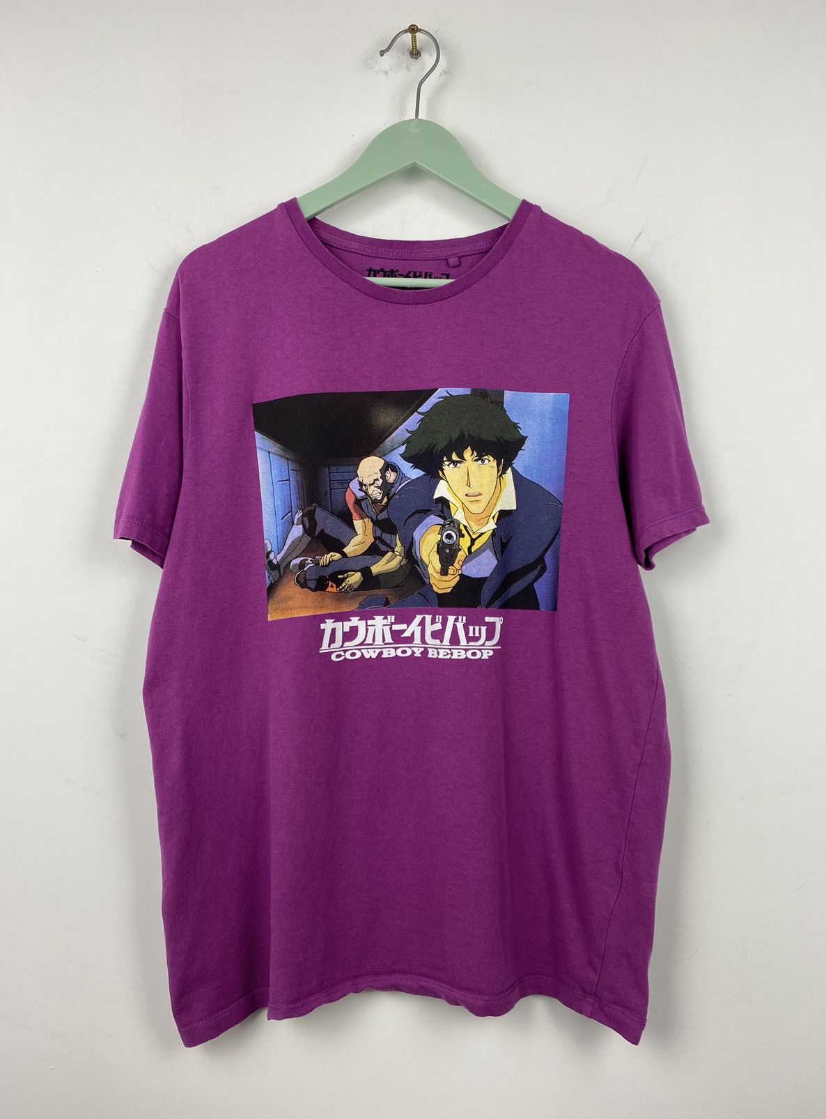 Anime Cowboy Bebop Anime T Shirt Tee One Piece Naruto Y2K Size US M / EU 48-50 / 2 - 1 Thumbnail
