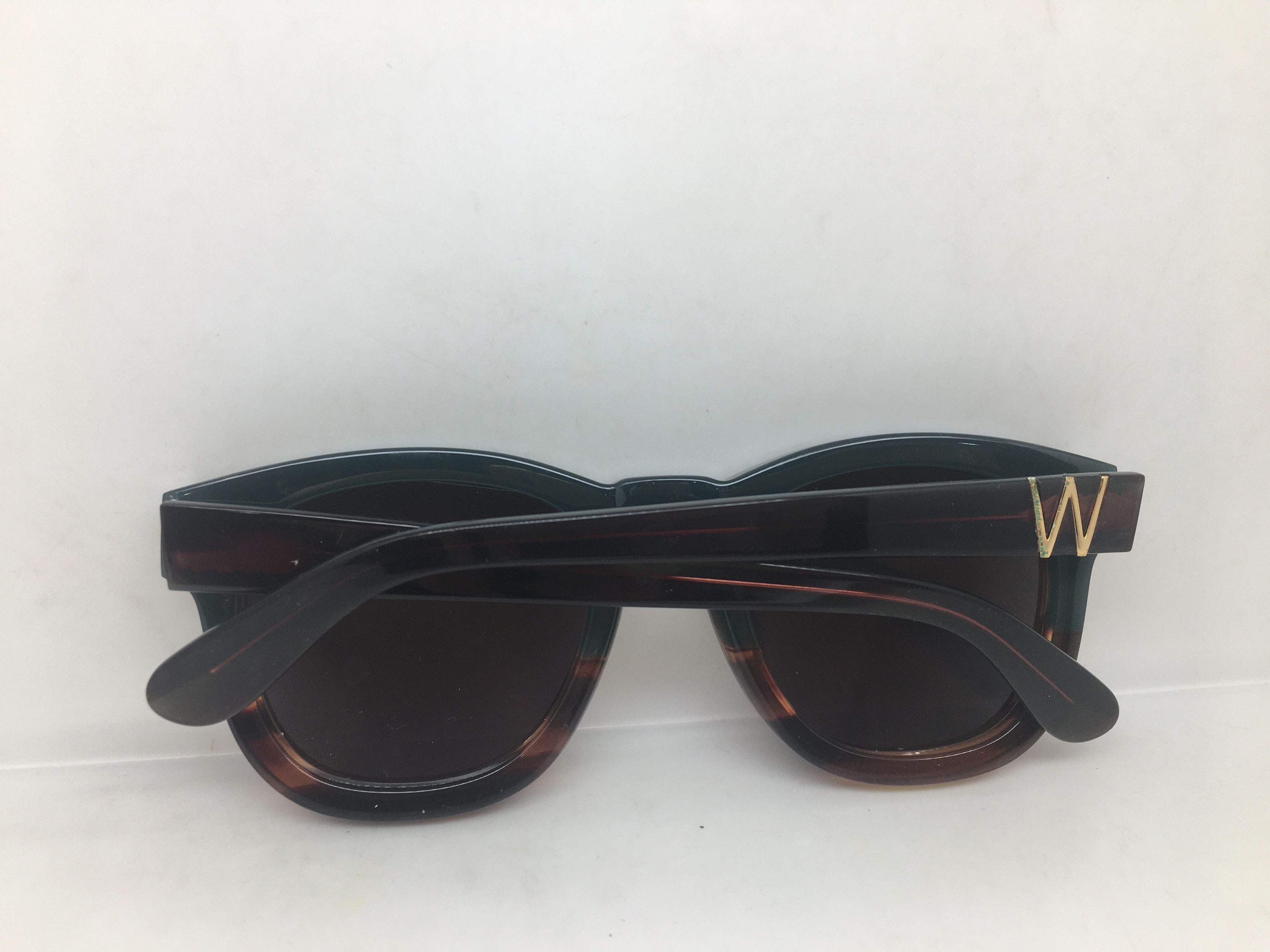 Wildfox Wildfox Classic Fox Brown Green Sunglasses Frame Size ONE SIZE - 10 Thumbnail