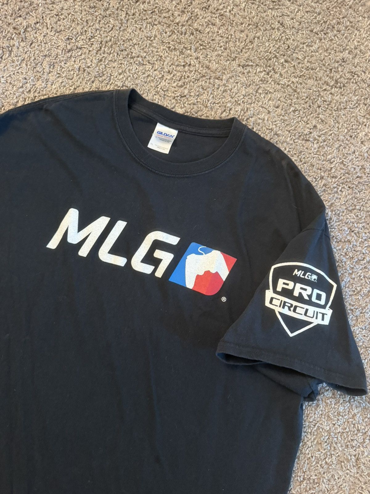Gildan Vintage Major League Gaming MLG Pro Circuit Exclusive Event Size US XL / EU 56 / 4 - 2 Thumbnail