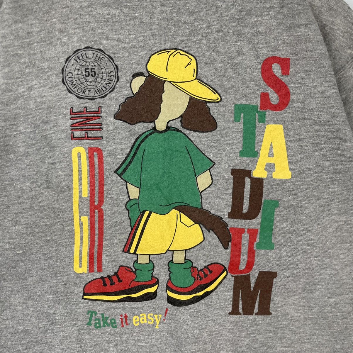 Designer × Vintage vintage Hoodie/sweater cartoon big logo crewneck sweatshirt- Size US M / EU 48-50 / 2 - 7 Thumbnail