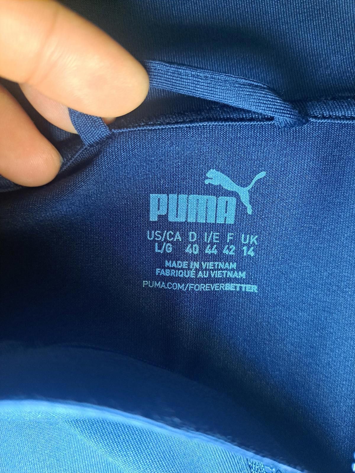 Puma PGA Tour Puma Quarter Zip Pullover Sweater Womens Large Blue Size ONE SIZE - 3 Thumbnail
