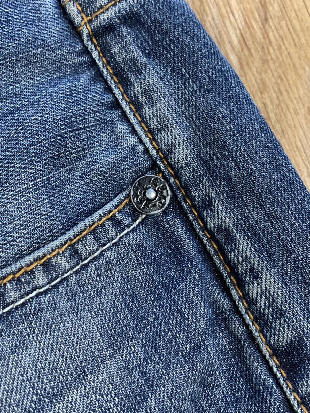 Japanese Brand × Levi's Levi’s V23 Asian Denim Blue Distressed Jeans FCL16B Size US 36 / EU 52 - 15 Thumbnail