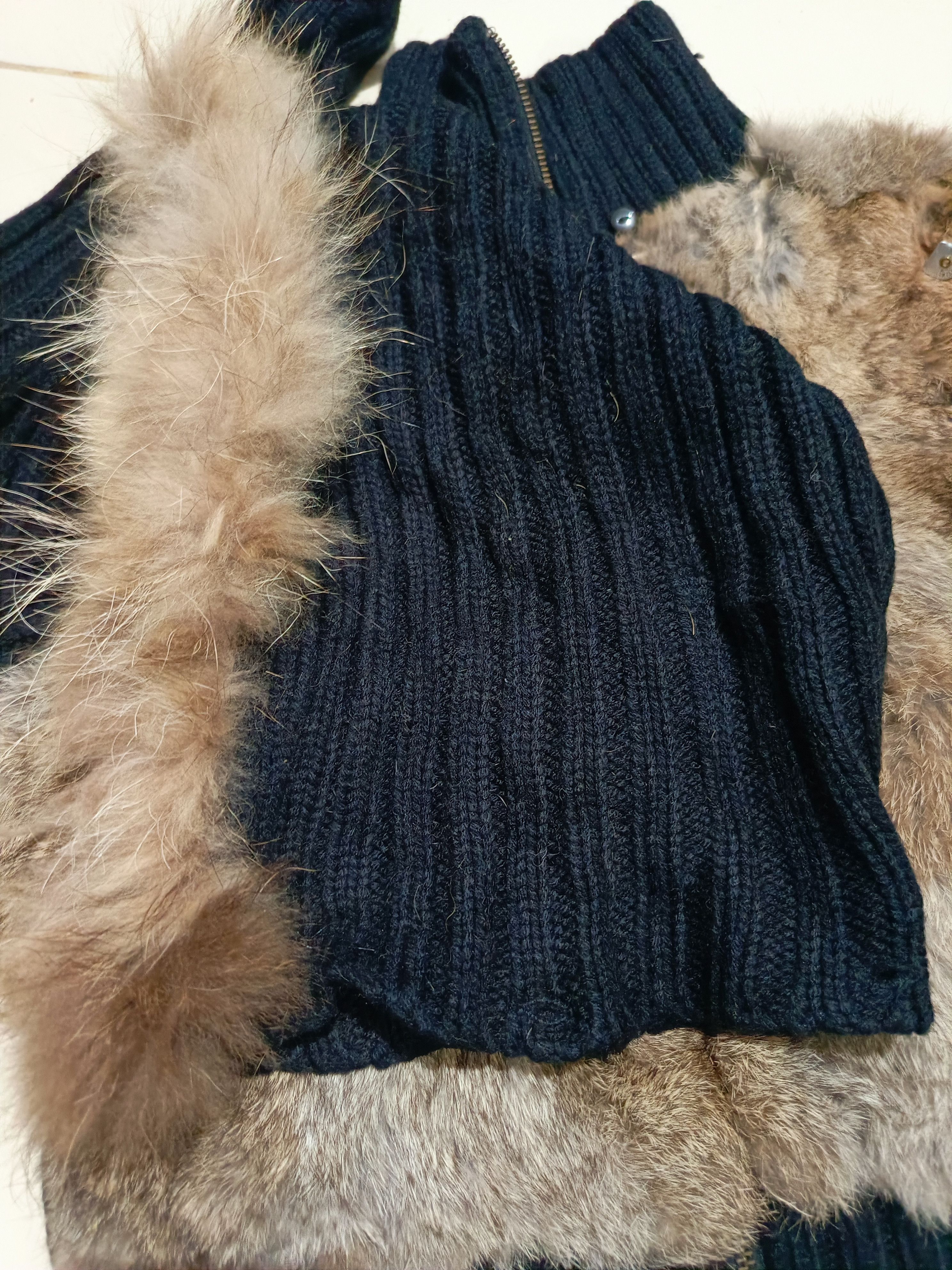 14th Addiction Rare Archive Hamster-Fur Cardigan Sweater /Hoodie Knit Size M / US 6-8 / IT 42-44 - 5 Thumbnail