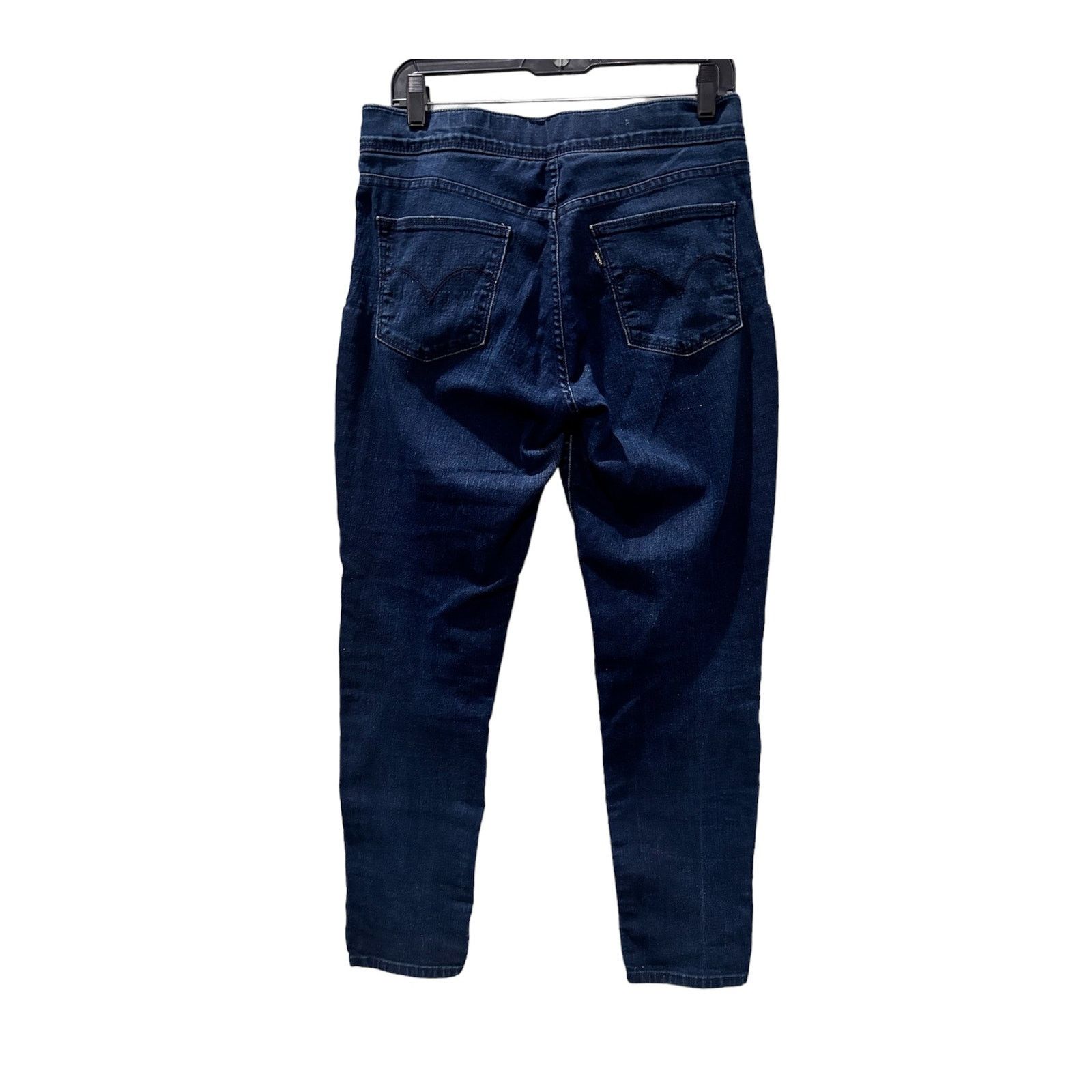 Levi's LEVI'S Dark Rinse Skinny Stretch Waistband Jeggings Sz 8 Size 30" / US 8 / IT 44 - 2 Thumbnail
