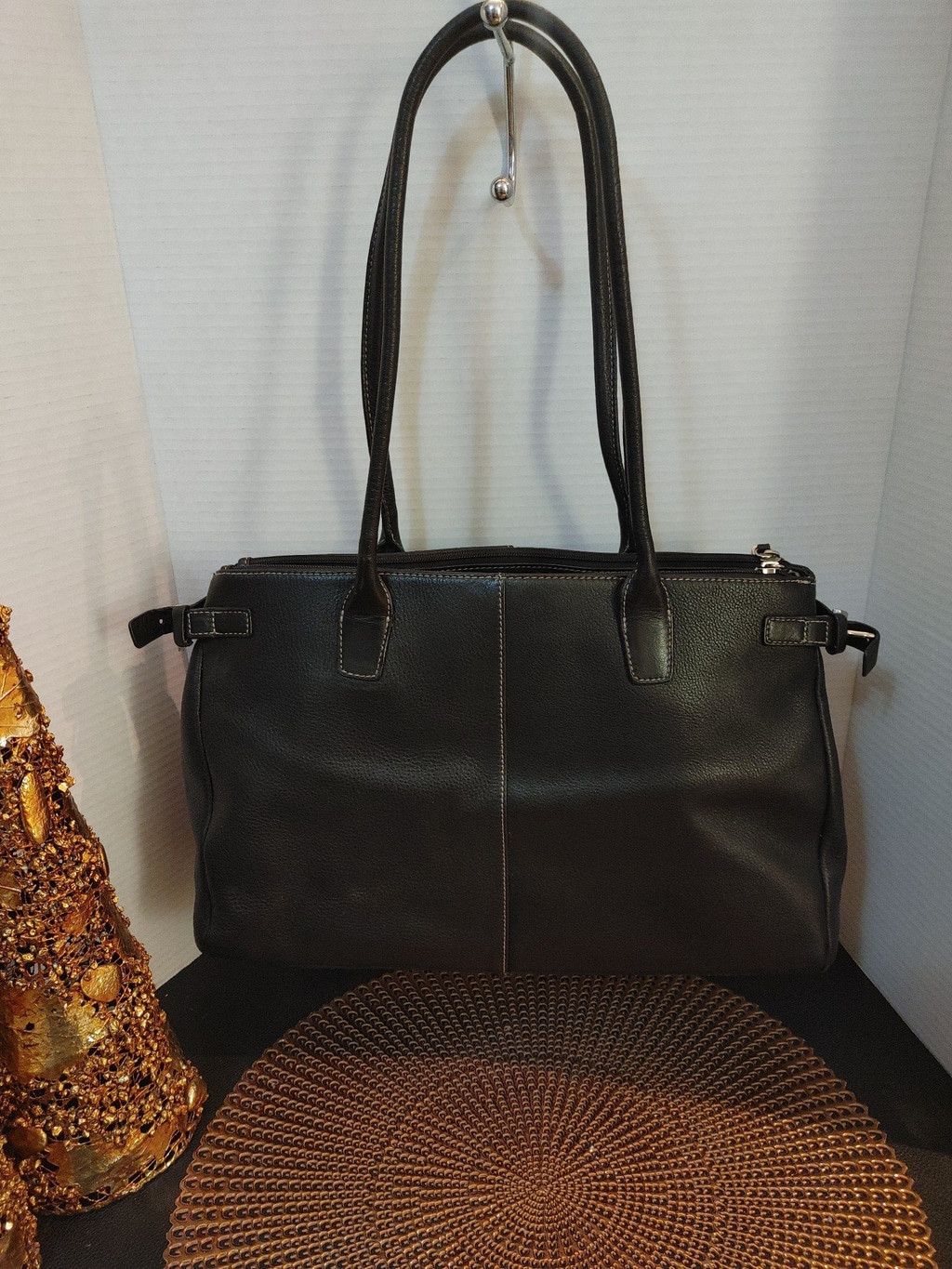 Etienne Aigner Etienne Aigner Leather Tote Size ONE SIZE - 4 Thumbnail