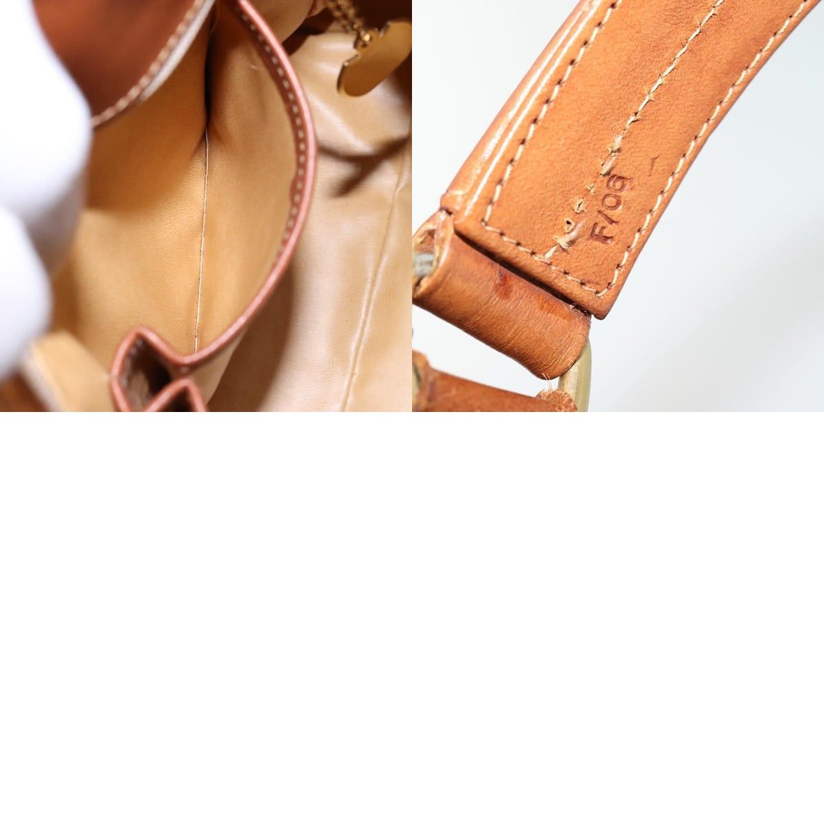 Celine CELINE Macadam Canvas Hand Bag Pvc Leather Brown Gold Size ONE SIZE - 13 Thumbnail