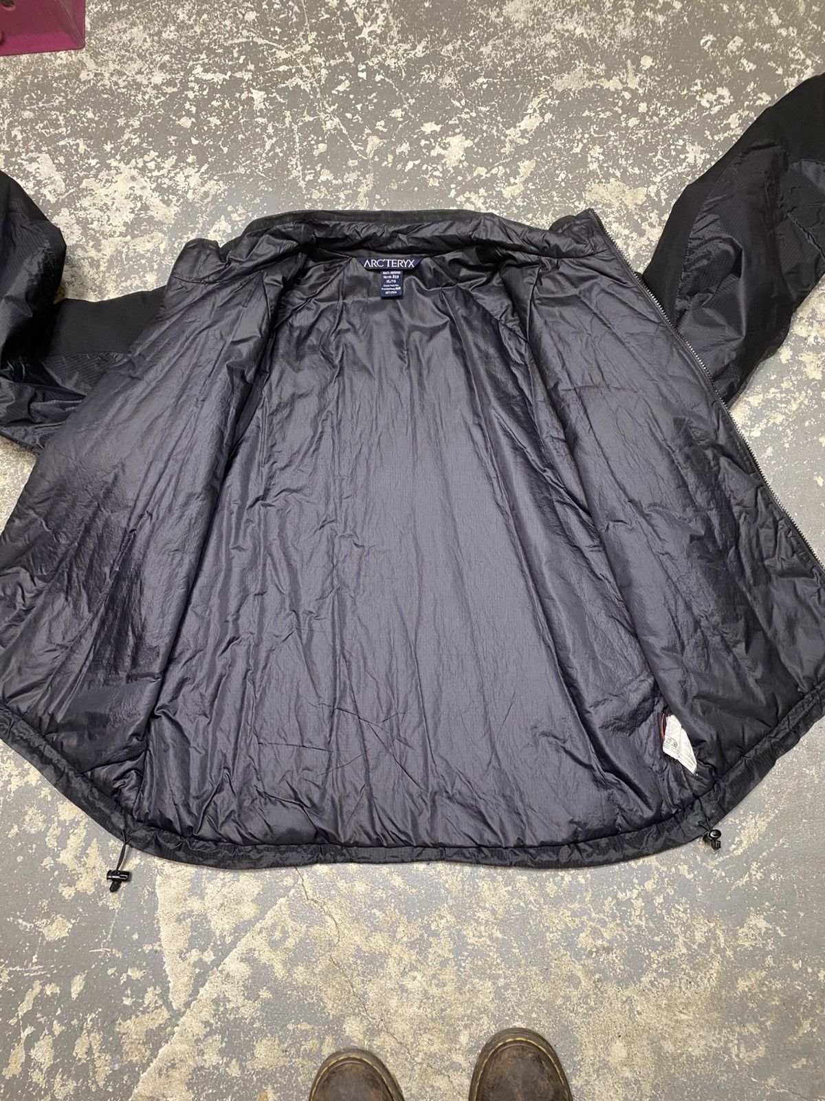 Arc'teryx × Vintage Vintage Arc'teryx PrimaLoft Dryloft Jacket Black Full Zip Size US XL / EU 56 / 4 - 5 Thumbnail
