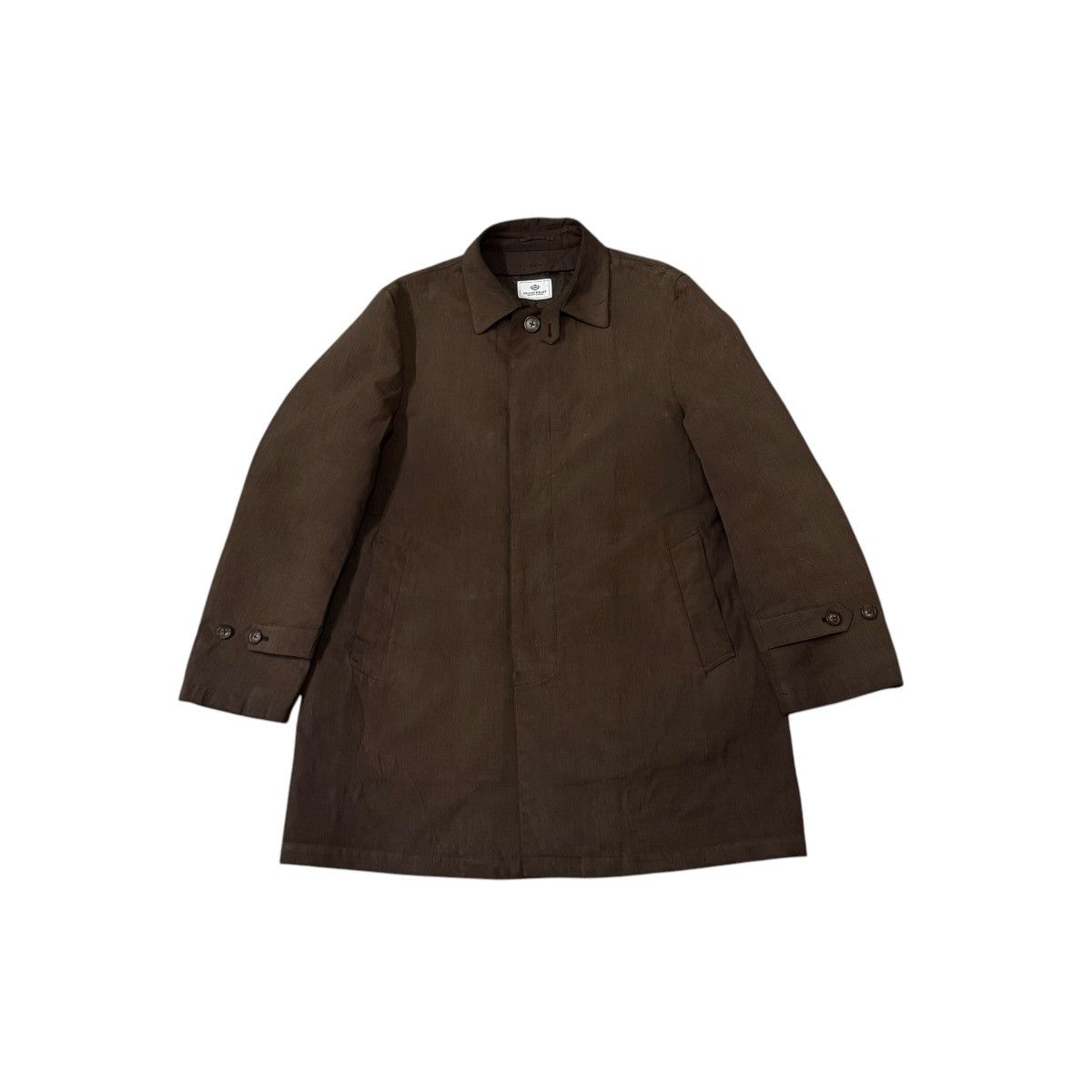 Beams Plus Vintage Beams Heart Two Tones Colour Overcoat Jacket Size US M / EU 48-50 / 2 - 1 Thumbnail