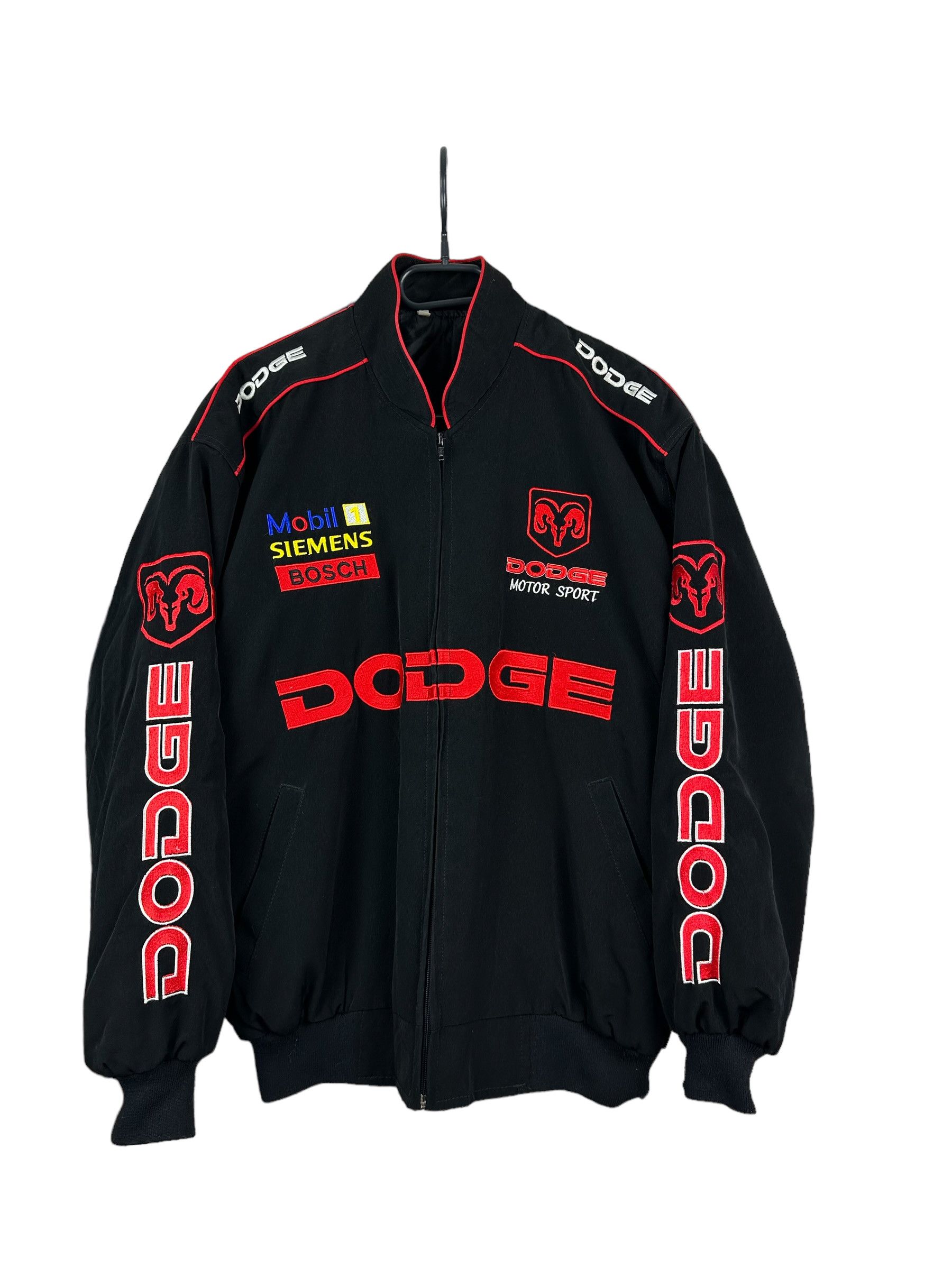 Vintage Vintage Dodge MotorSport NASCAR Racing Jacket Rare Ferrari Size US M / EU 48-50 / 2 - 1 Thumbnail
