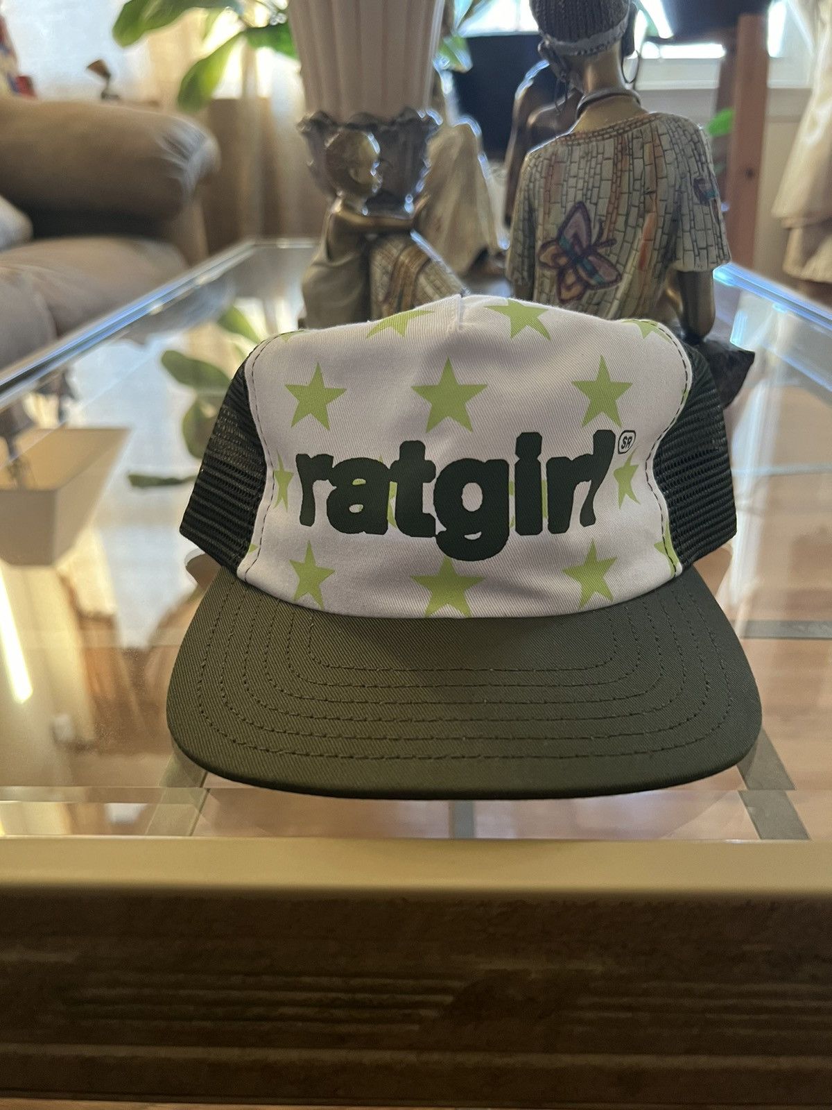 Stray Rats STRAY RATS RATGIRL STAR TRUCKER HAT | Grailed