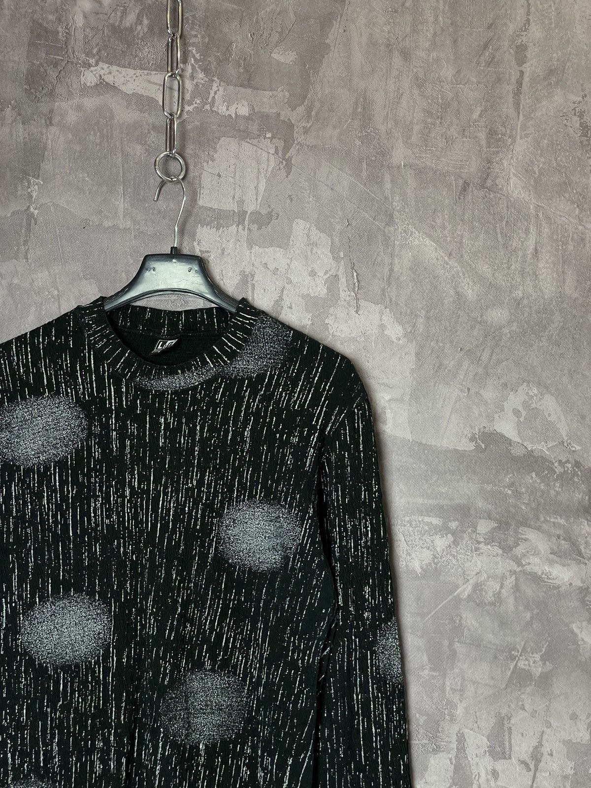 Japanese Brand × Vintage Vintage Y2k AOP Long Sleve Avant Garde Size M / US 6-8 / IT 42-44 - 3 Thumbnail