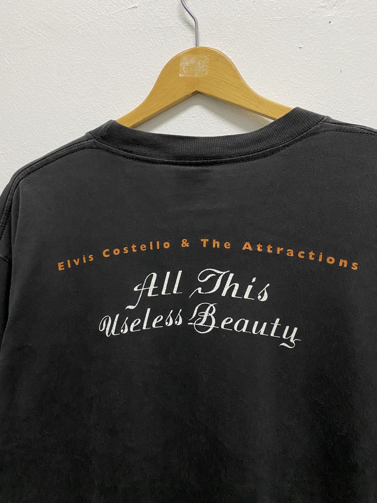 Band Tees Vintage 90’s Elvis Costello Tour Tee Size US L / EU 52-54 / 3 - 8 Thumbnail