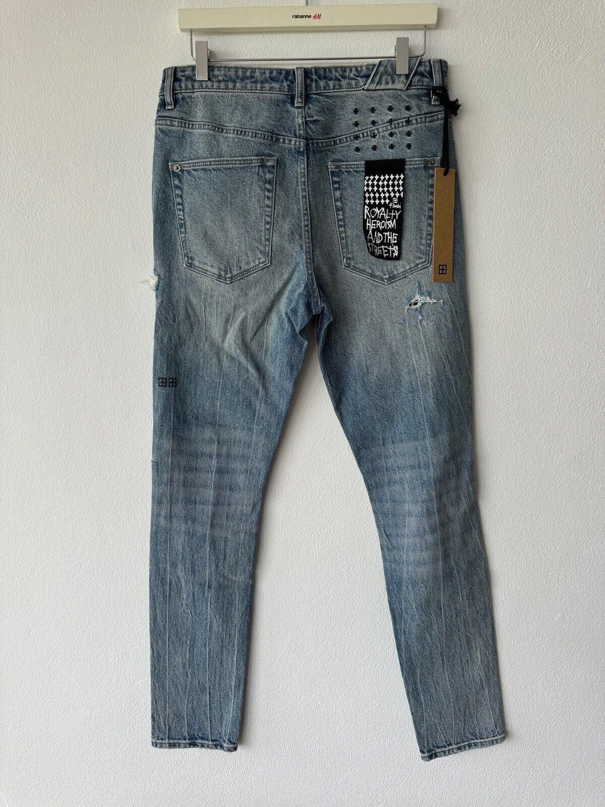 Ksubi Ksubi mens denim jean jeans chitch 32 blue big kat 1 Size US 32 / EU 48 - 5 Thumbnail
