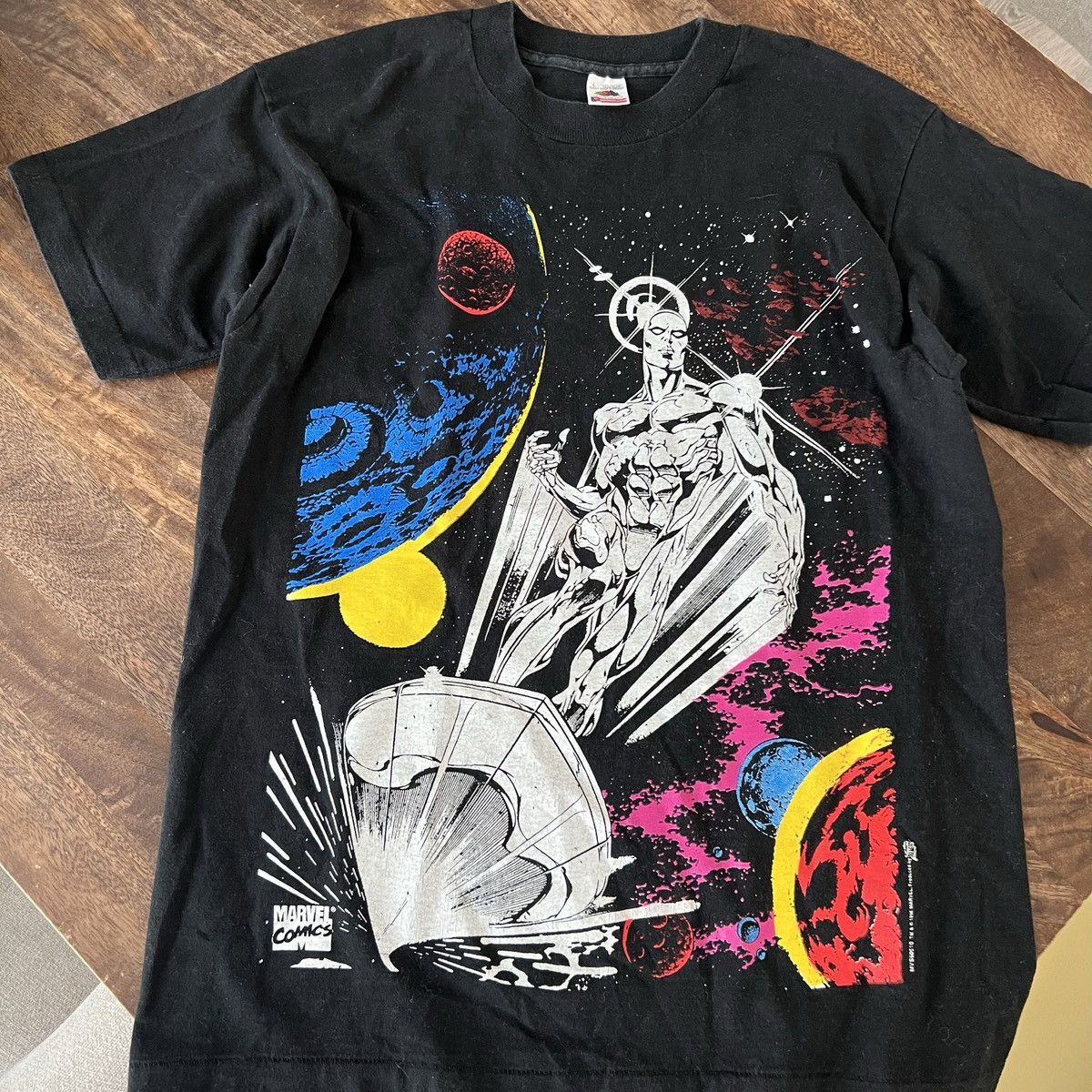 Marvel Comics Silver surfer T shirt 1996 RARE Size US L / EU 52-54 / 3 - 2 Thumbnail