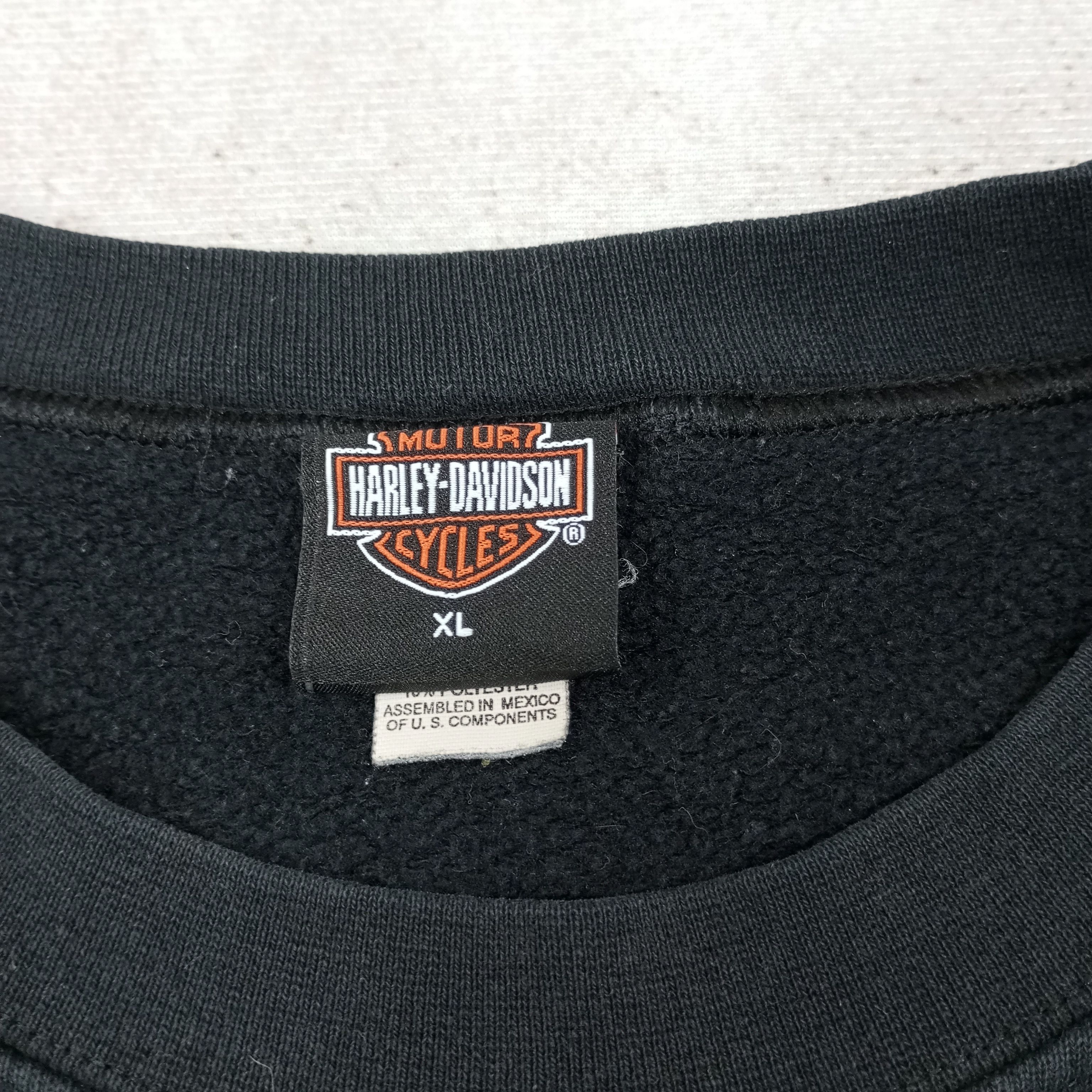 Harley Davidson × Vintage Harley Davidson Sweatshirt c221n23 Size US XL / EU 56 / 4 - 5 Thumbnail