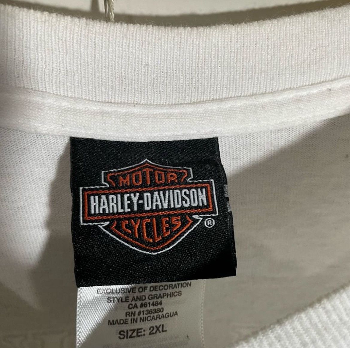 Harley Davidson Harley Davidson Tee Size US XXL / EU 58 / 5 - 7 Thumbnail
