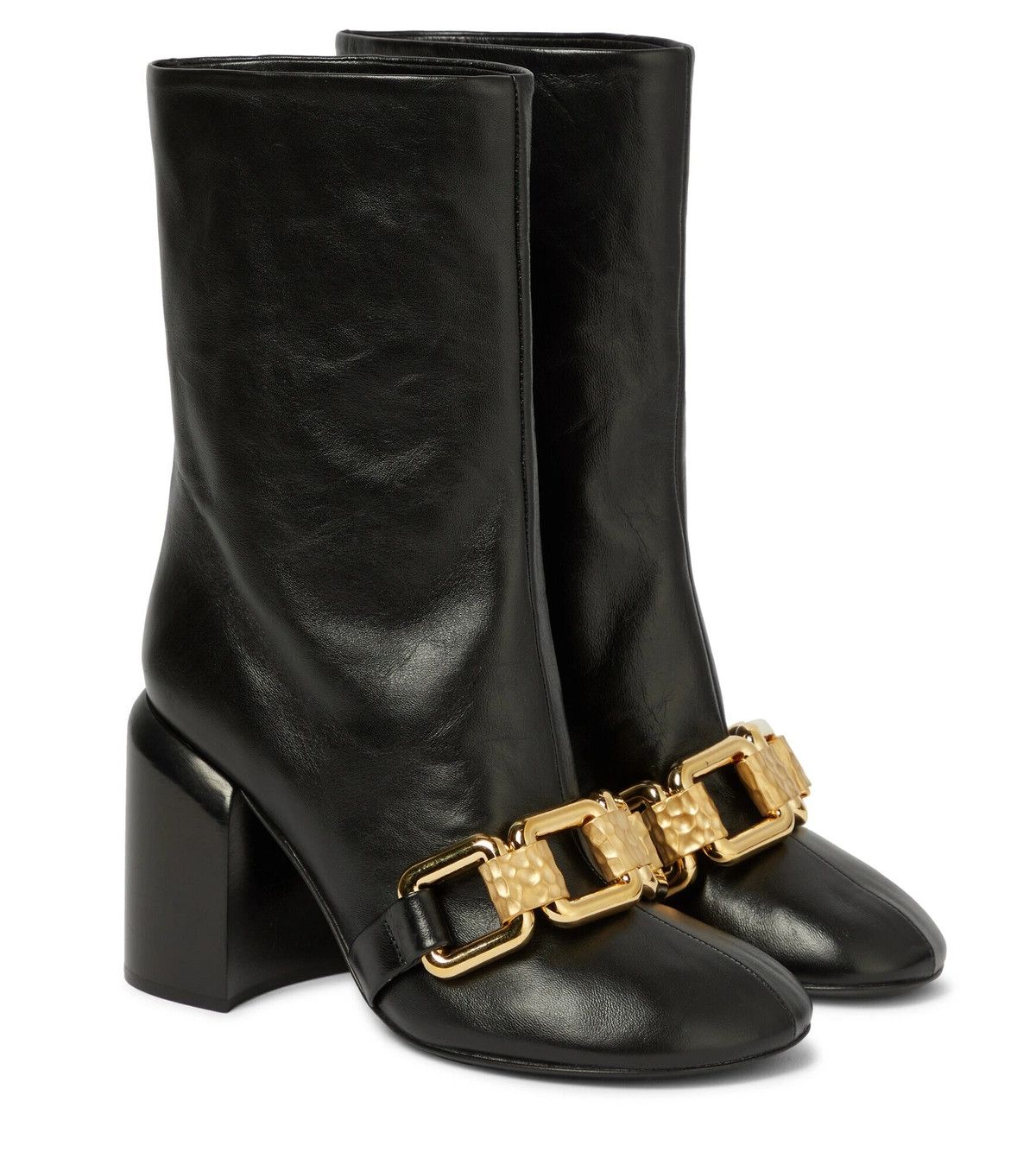 Jil Sander o1y0925 Ankle Boots in Black Size US 6 / IT 36 - 1 Thumbnail