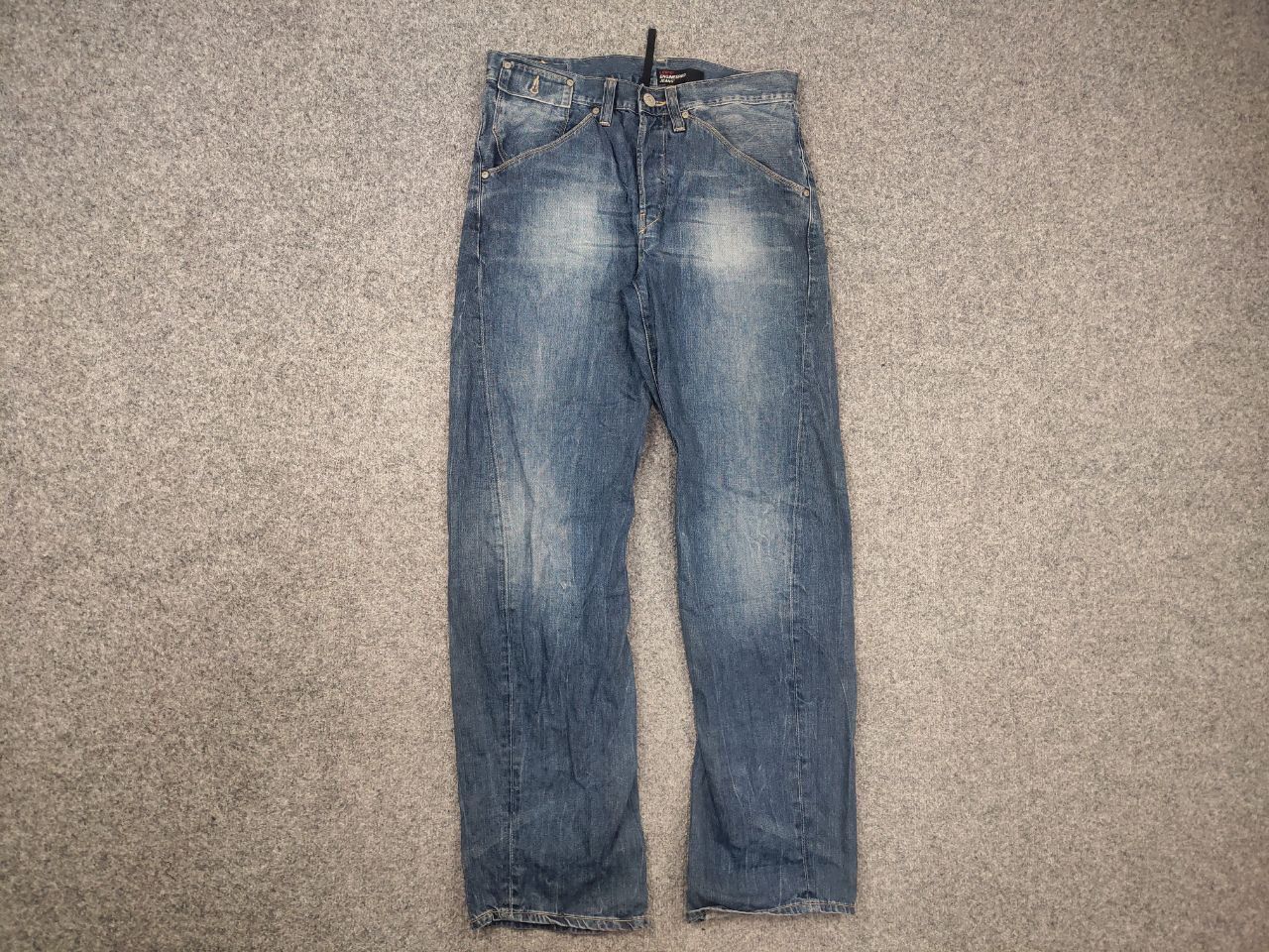Levi's Rare Vintage 90s Levis Engineered Denim Jeans Twisted Faded Size US 32 / EU 48 - 5 Thumbnail