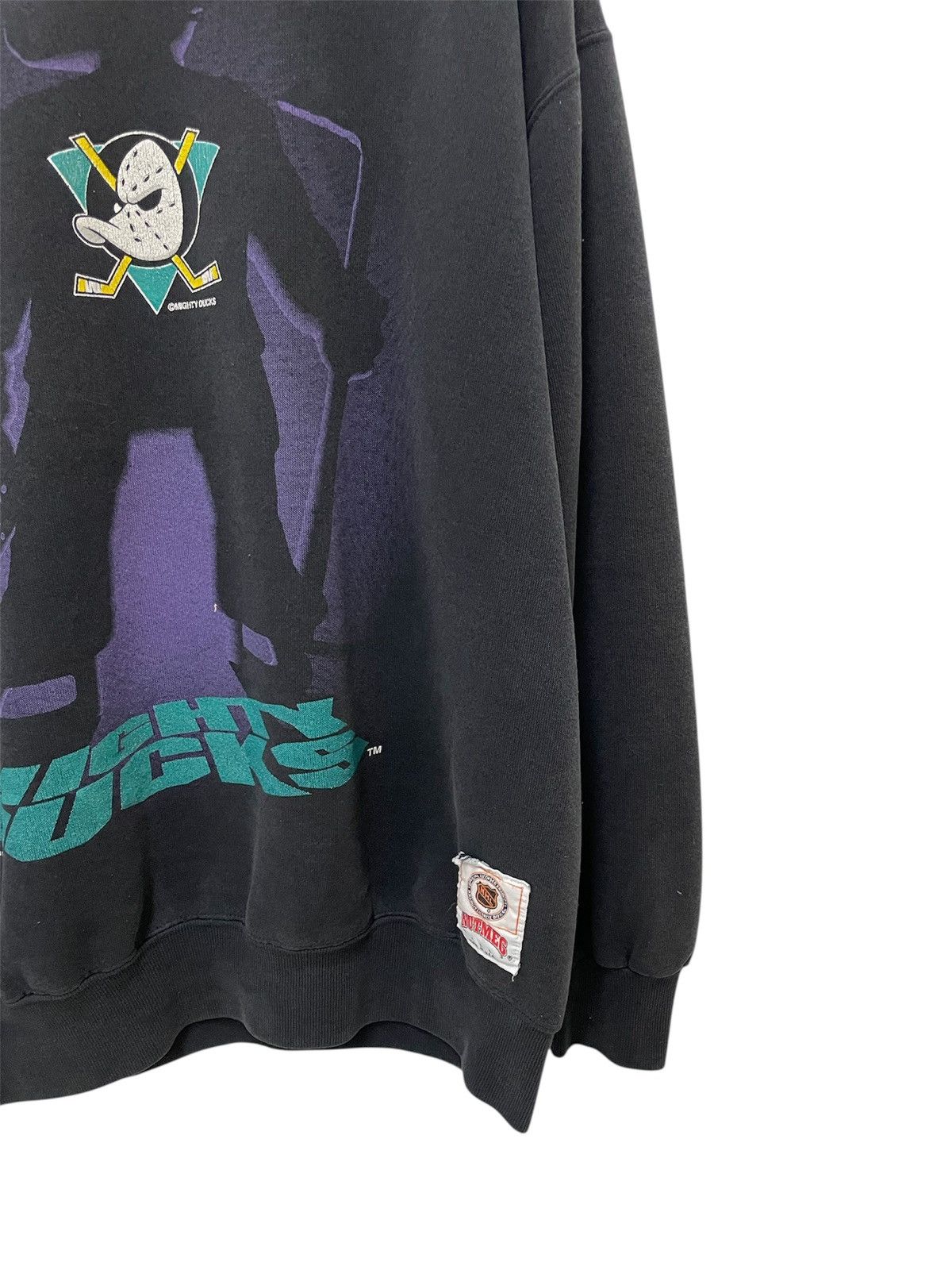 Nutmeg Nutmeg NHL Mighty Ducks Crewneck Sweatshirt Size US L / EU 52-54 / 3 - 3 Thumbnail