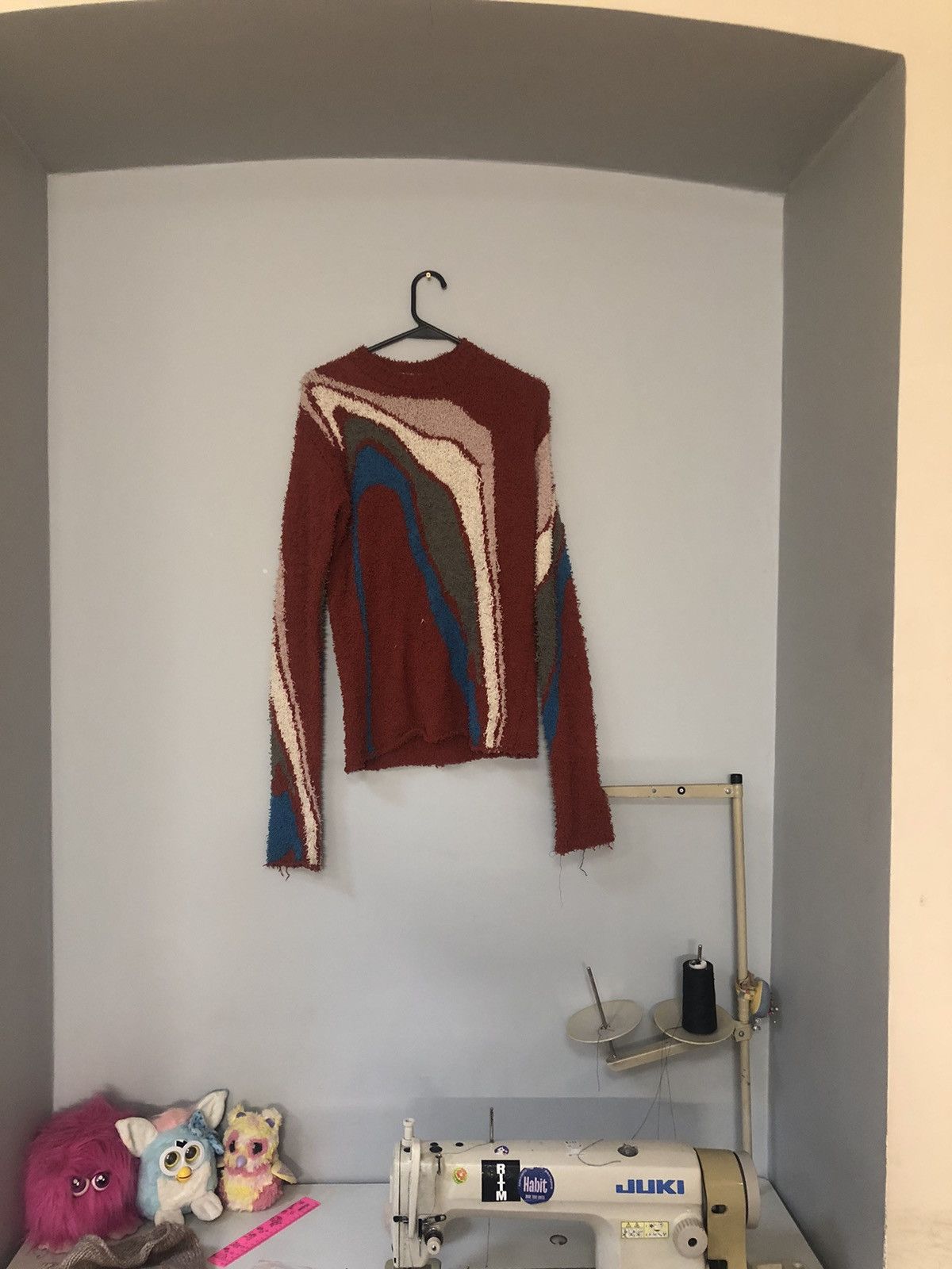 Kiko Kostadinov Delva intarsia knit sweater Size US M / EU 48-50 / 2 - 1 Thumbnail