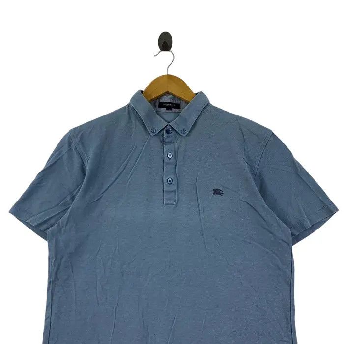 Burberry Vintage BURBERRY LONDON PRORSUM Blue Polo Tee Shirt Size US M / EU 48-50 / 2 - 2 Thumbnail