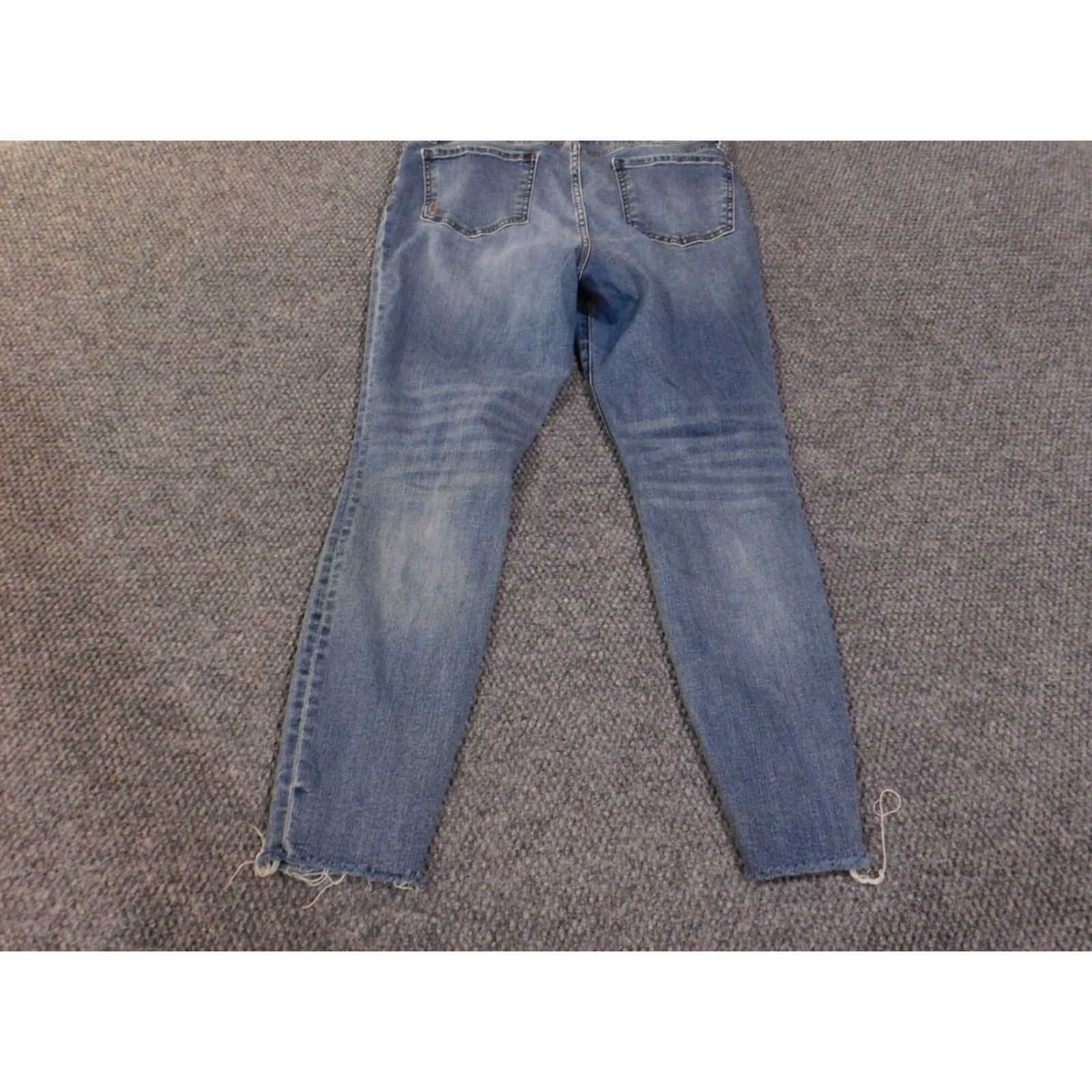 Vintage Kut from the Kloth Jeans 12 ankle skinny carlo womens blue distresed denim Size 24" / US 00 / IT 34 - 7 Thumbnail