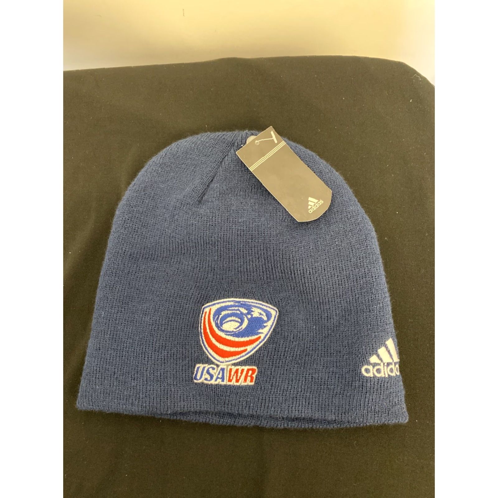 Adidas ADIDAS USA RUGBY BEANIE WINTER HAT NAVY ONE SIZE MENS Size ONE SIZE - 3 Thumbnail