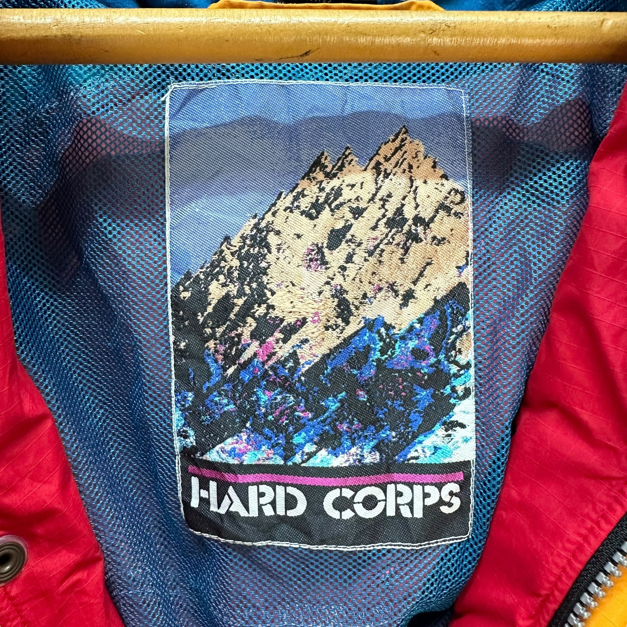 Vintage HARDY CORPS SOLO Snow Mountain Hiking Hooded Jacket A80-1917 Size US L / EU 52-54 / 3 - 11 Thumbnail