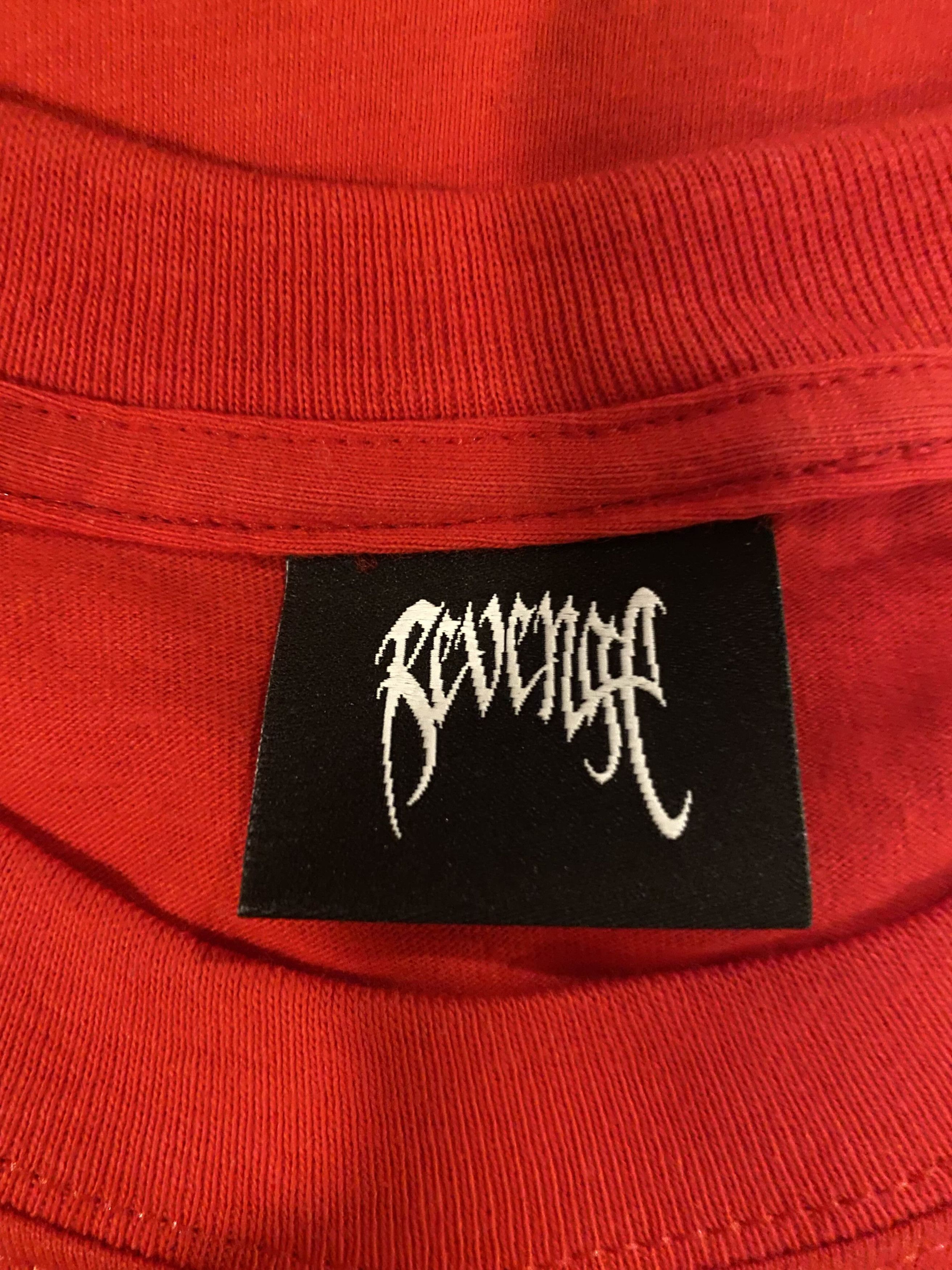 Revenge Revenge Red Lightning Rhinestone Tee Size US M / EU 48-50 / 2 - 4 Thumbnail