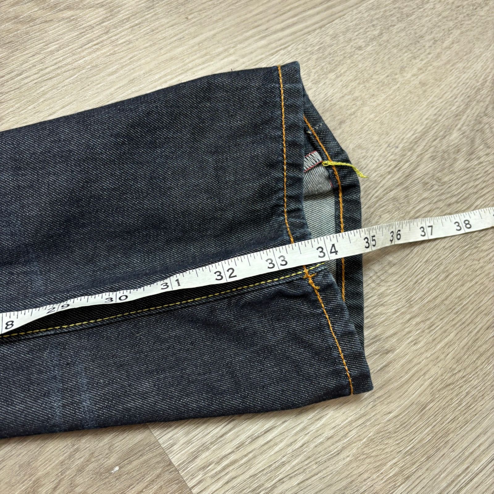 Evisu × Japanese Brand Evisu EU.ED. European Edition Daicock Jeans Men's 33x34 Size US 33 - 10 Thumbnail
