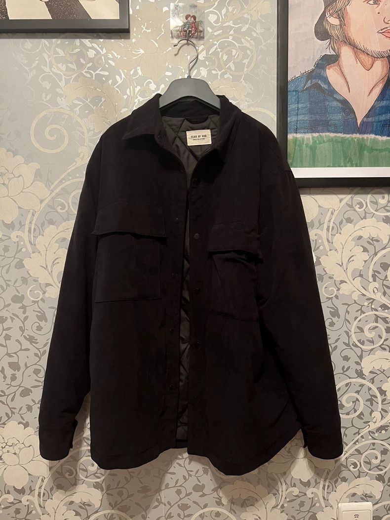 Fear of God Fear of God Sixth Collection Suede Shirt Jacket | Grailed